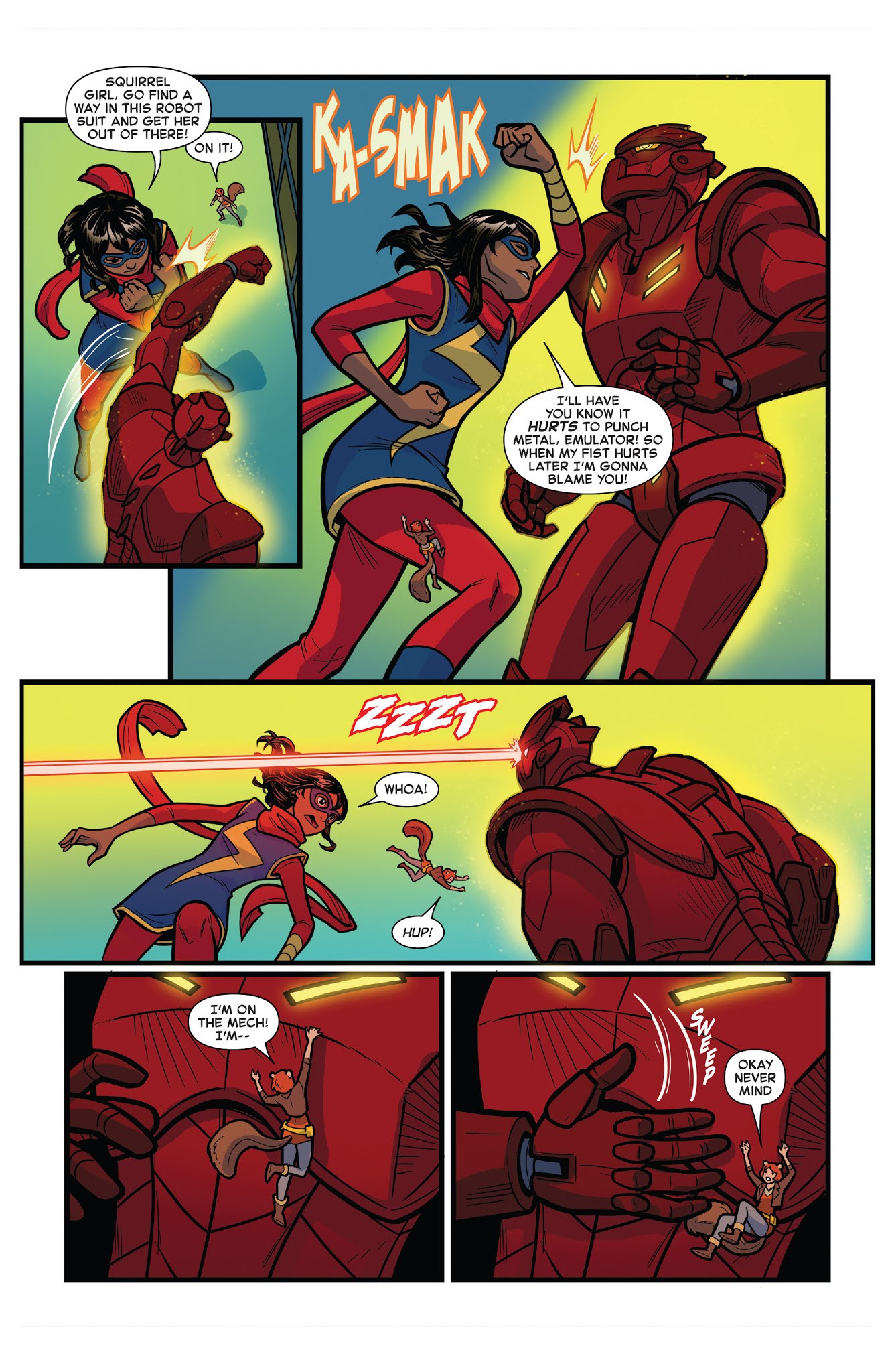 Read online Marvel Rising: Squirrel Girl & Ms. Marvel comic -  Issue # Full - 17