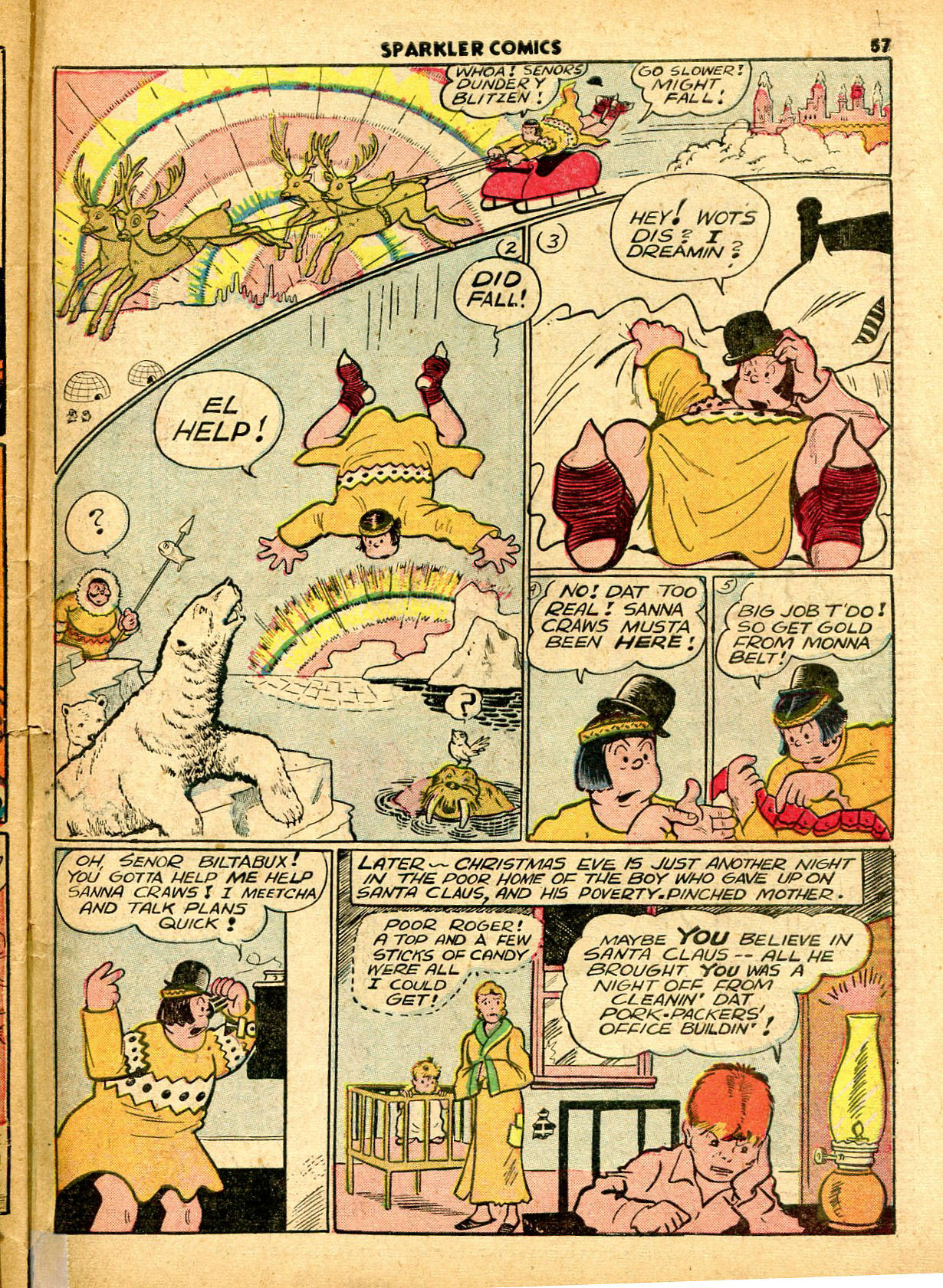 Read online Sparkler Comics comic -  Issue #18 - 59