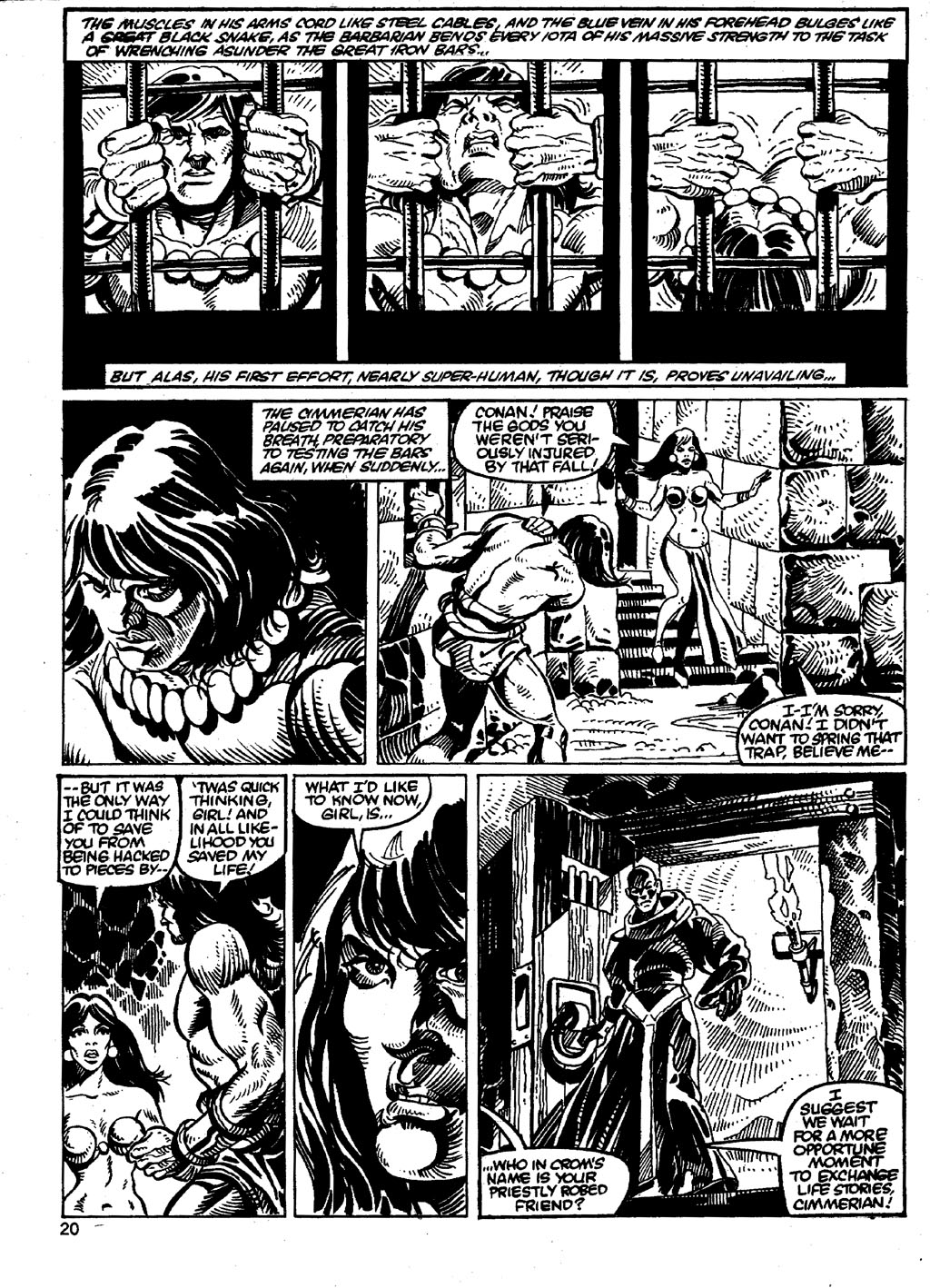 Read online The Savage Sword Of Conan comic -  Issue #86 - 20