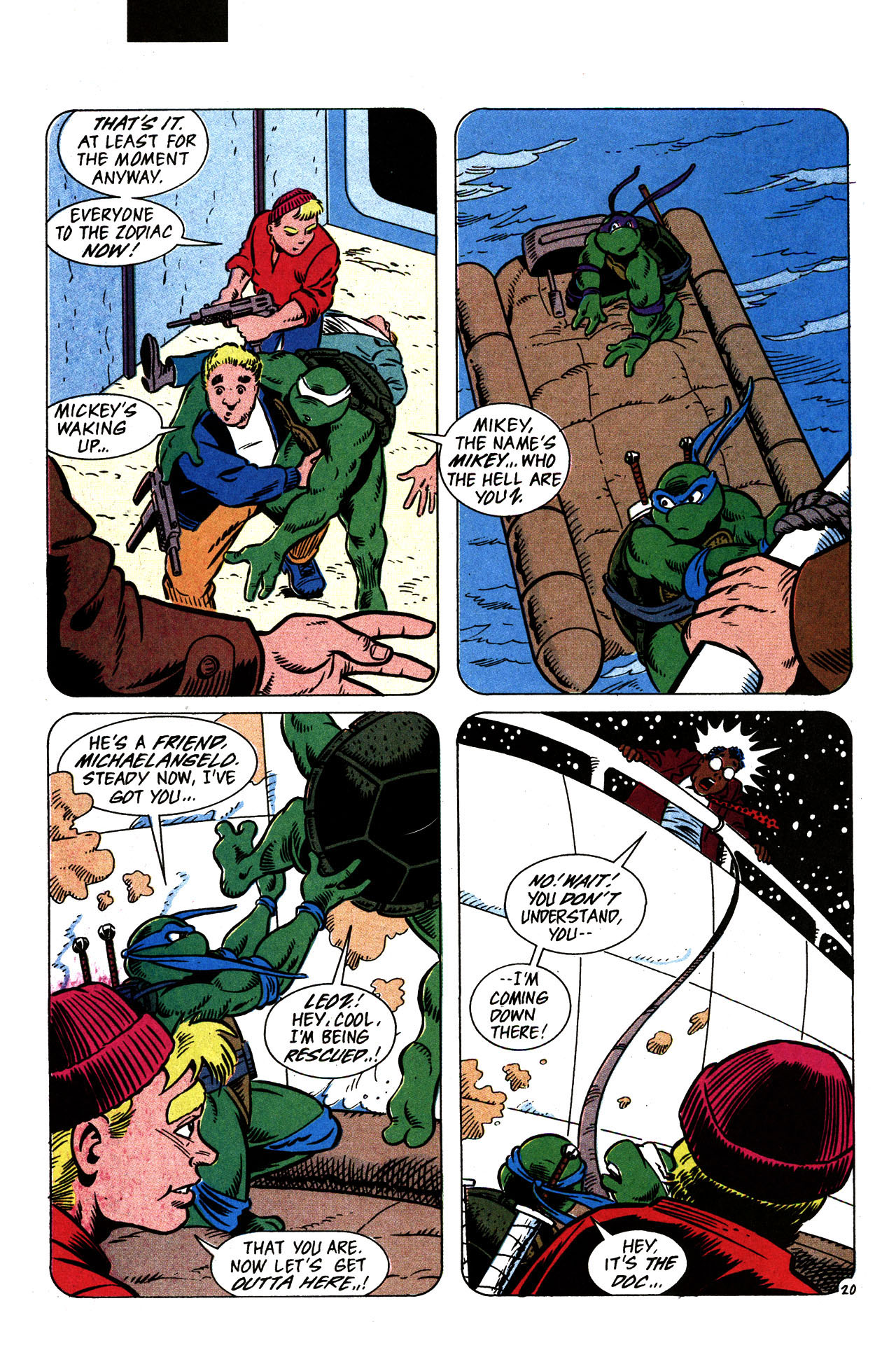 Read online Teenage Mutant Ninja Turtles Adventures (1989) comic -  Issue #59 - 24