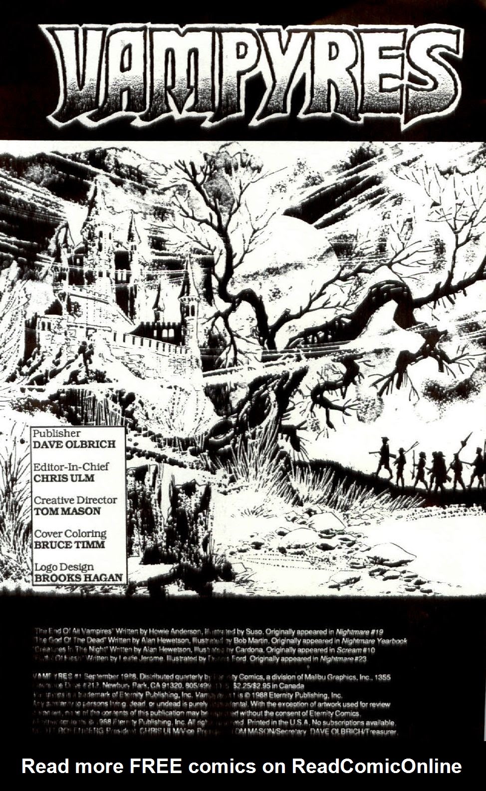 Read online Vampyres (1988) comic -  Issue #1 - 2