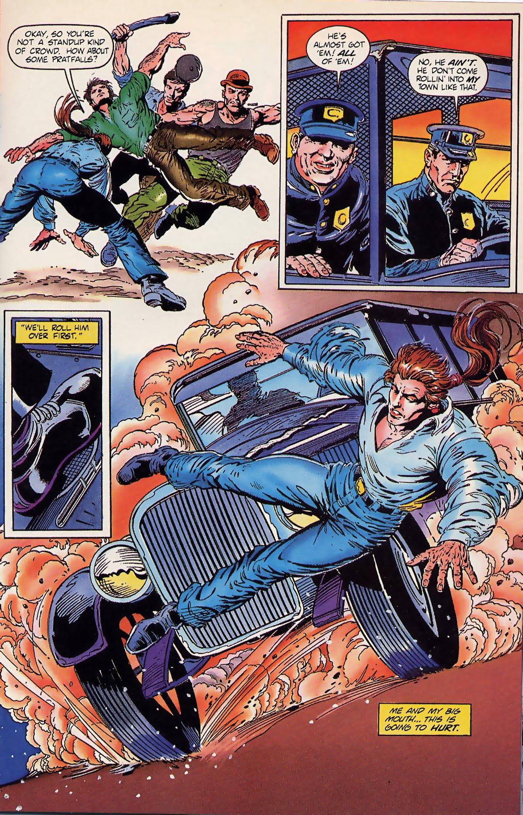 Read online Timewalker comic -  Issue #12 - 13