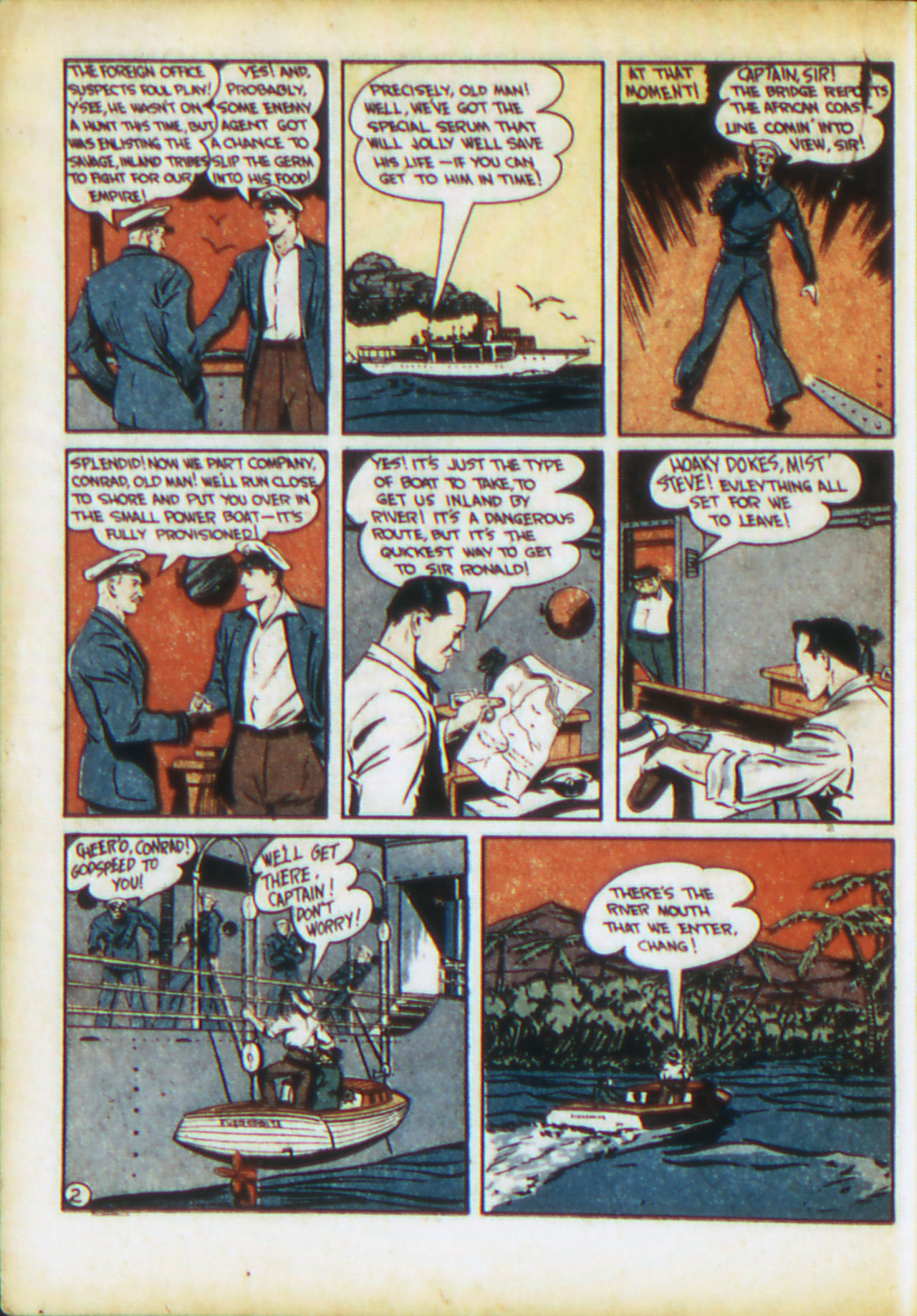 Read online Adventure Comics (1938) comic -  Issue #71 - 35