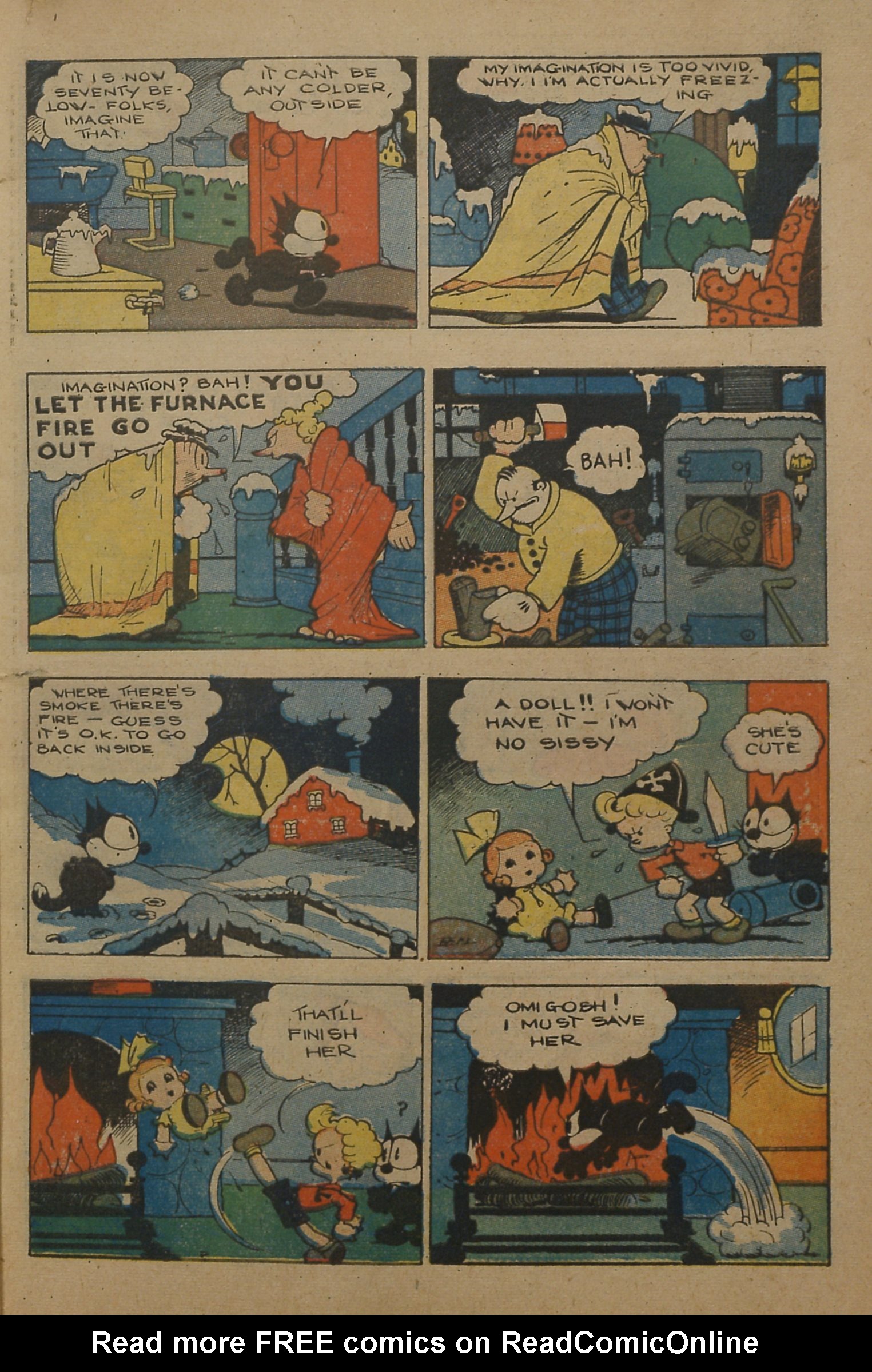 Read online Felix the Cat (1951) comic -  Issue #37 - 8