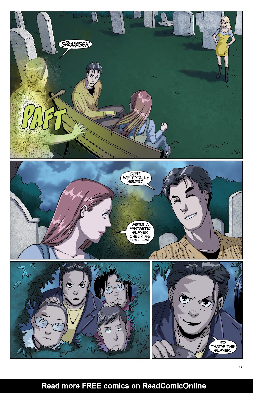 Buffy: The High School Years - Freaks & Geeks issue Full - Page 36