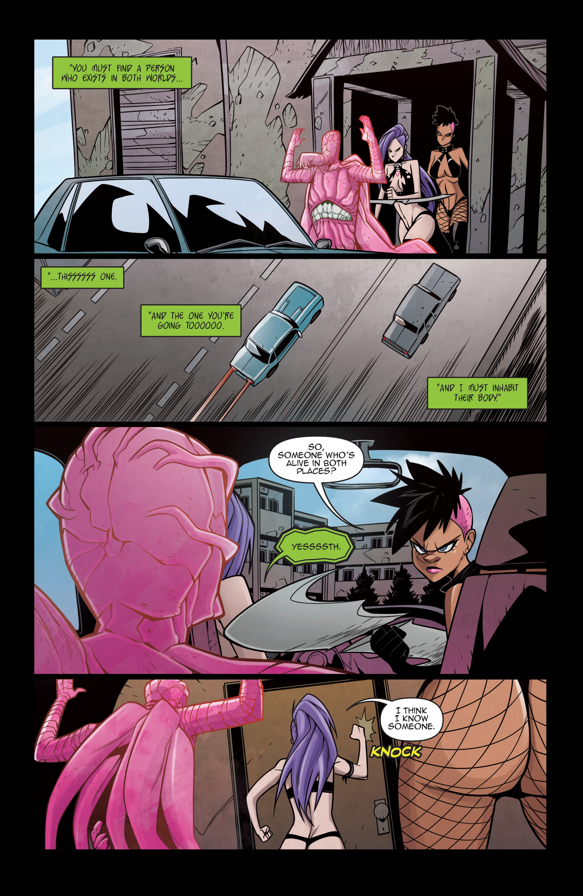 Read online Vampblade Season 4 comic -  Issue #4 - 19