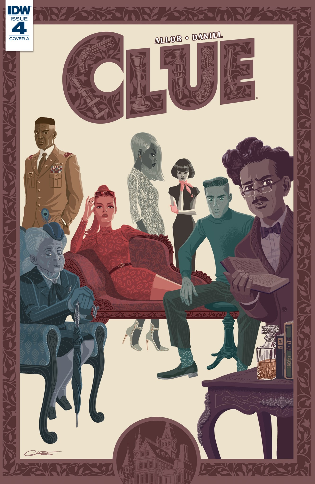 Read online Clue comic -  Issue #4 - 1