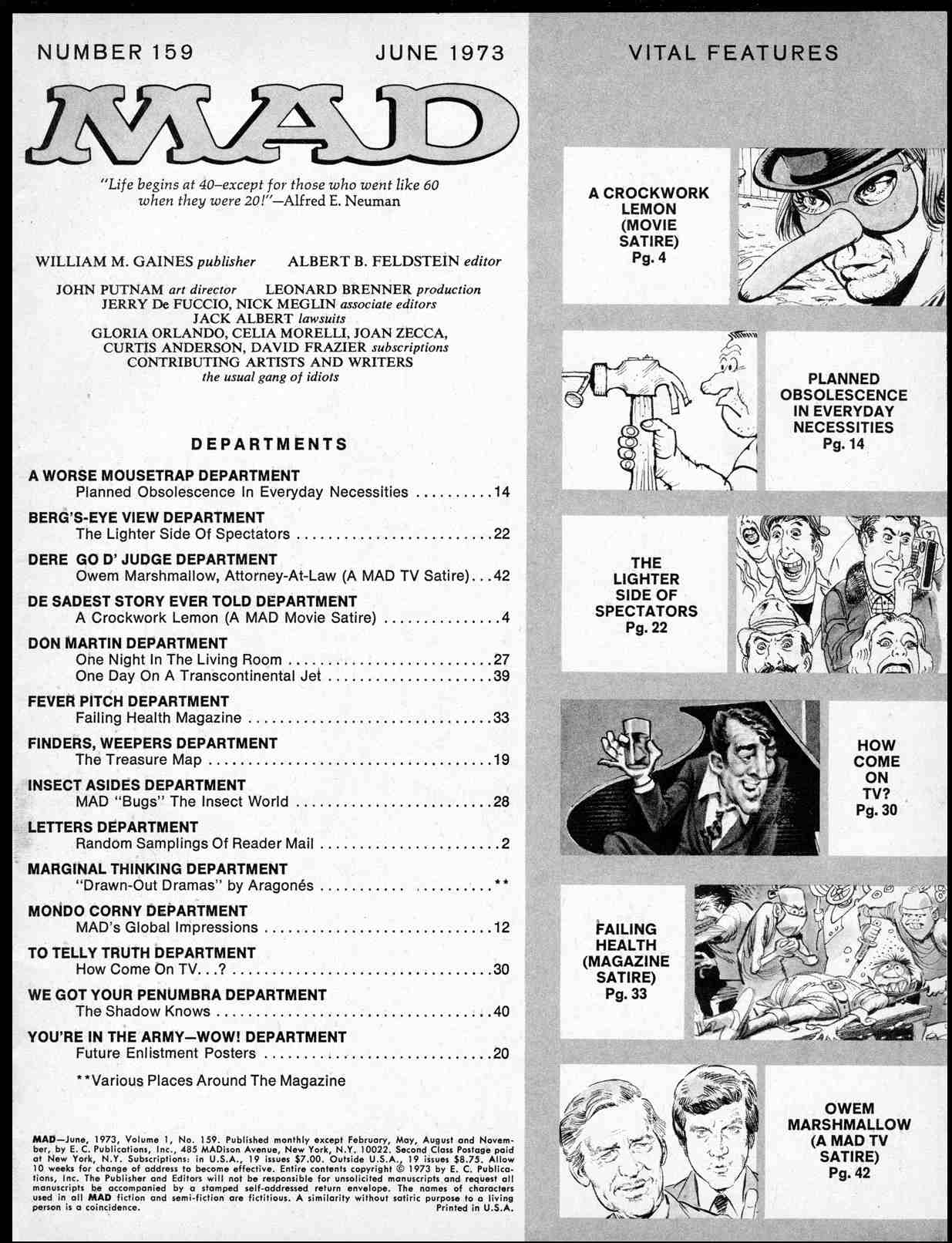 Read online MAD comic -  Issue #159 - 3