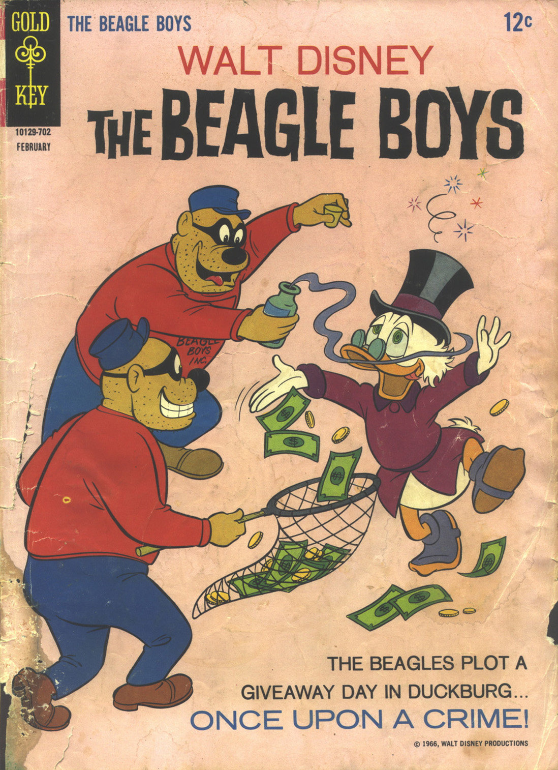 Read online Walt Disney THE BEAGLE BOYS comic -  Issue #5 - 1