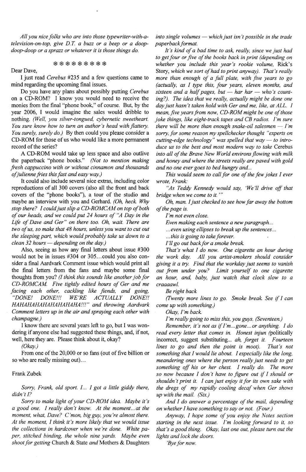 Cerebus issue 239 - Page 27