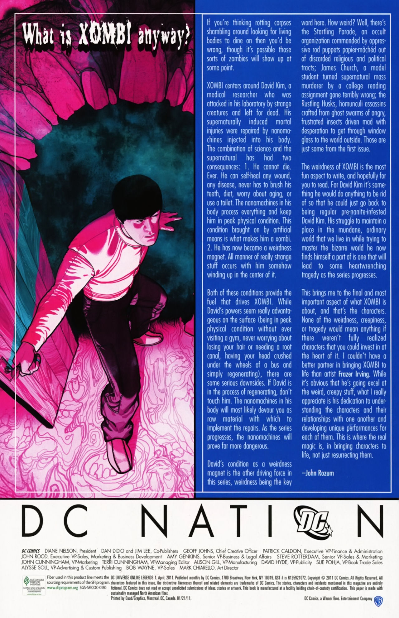 Read online DC Universe Online: Legends comic -  Issue #1 - 34