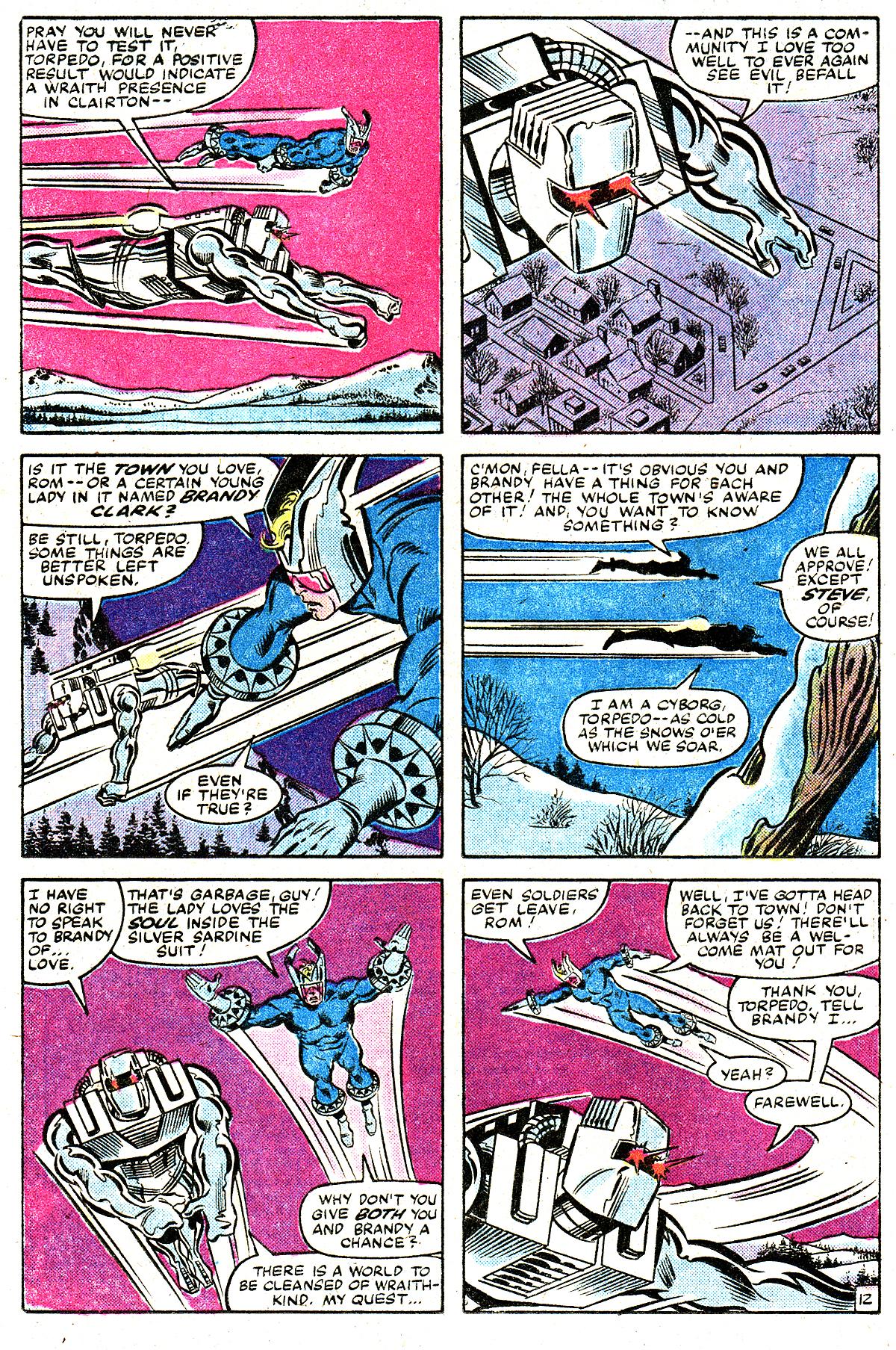 Read online ROM (1979) comic -  Issue #30 - 13