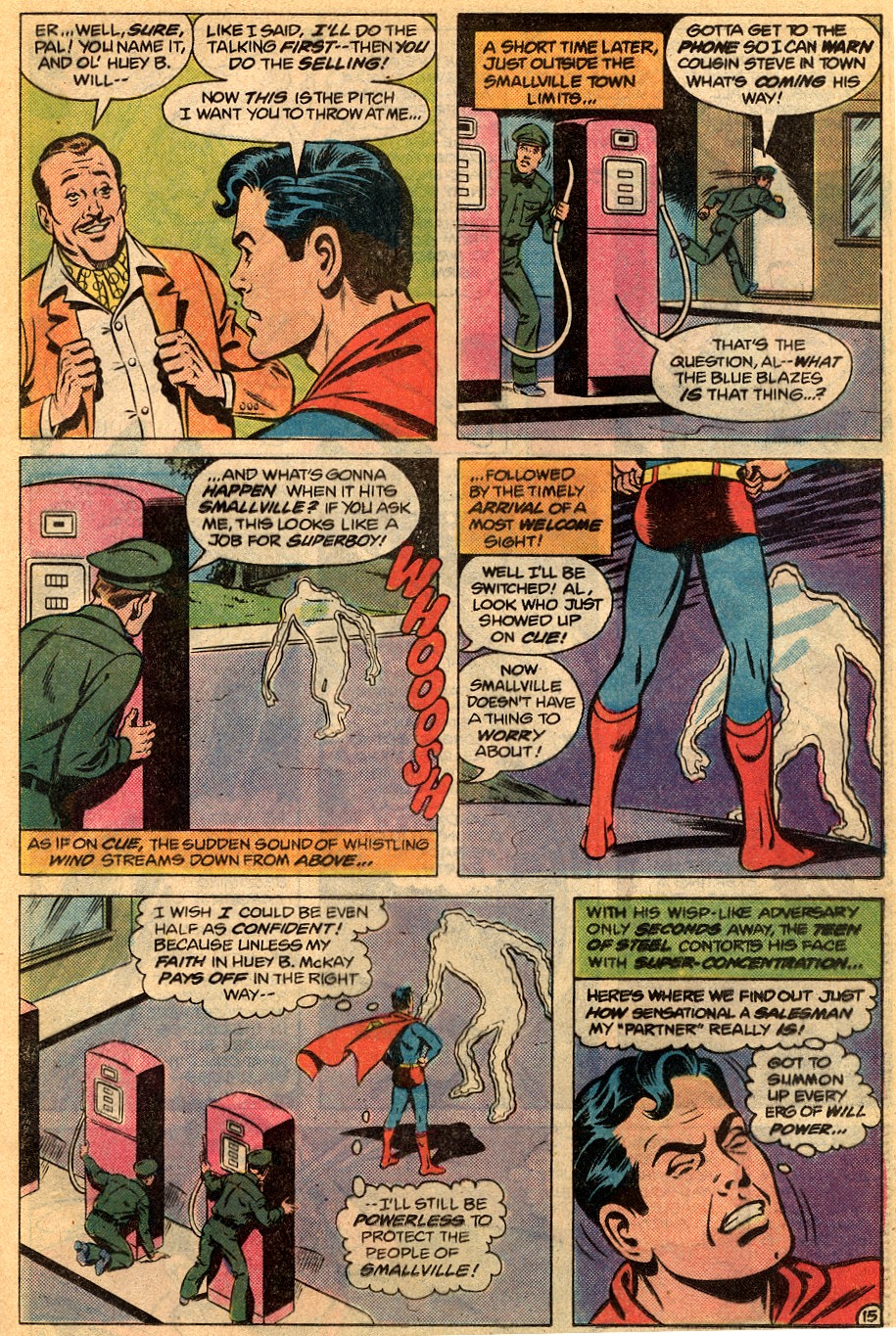 Read online The New Adventures of Superboy comic -  Issue #21 - 21