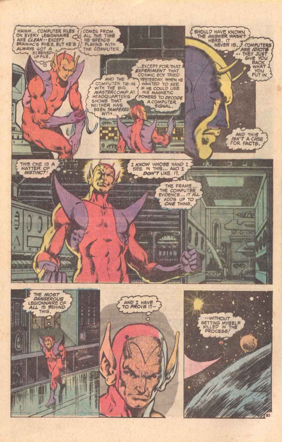 Read online Superboy and the Legion of Super-Heroes (1977) comic -  Issue #239 - 22