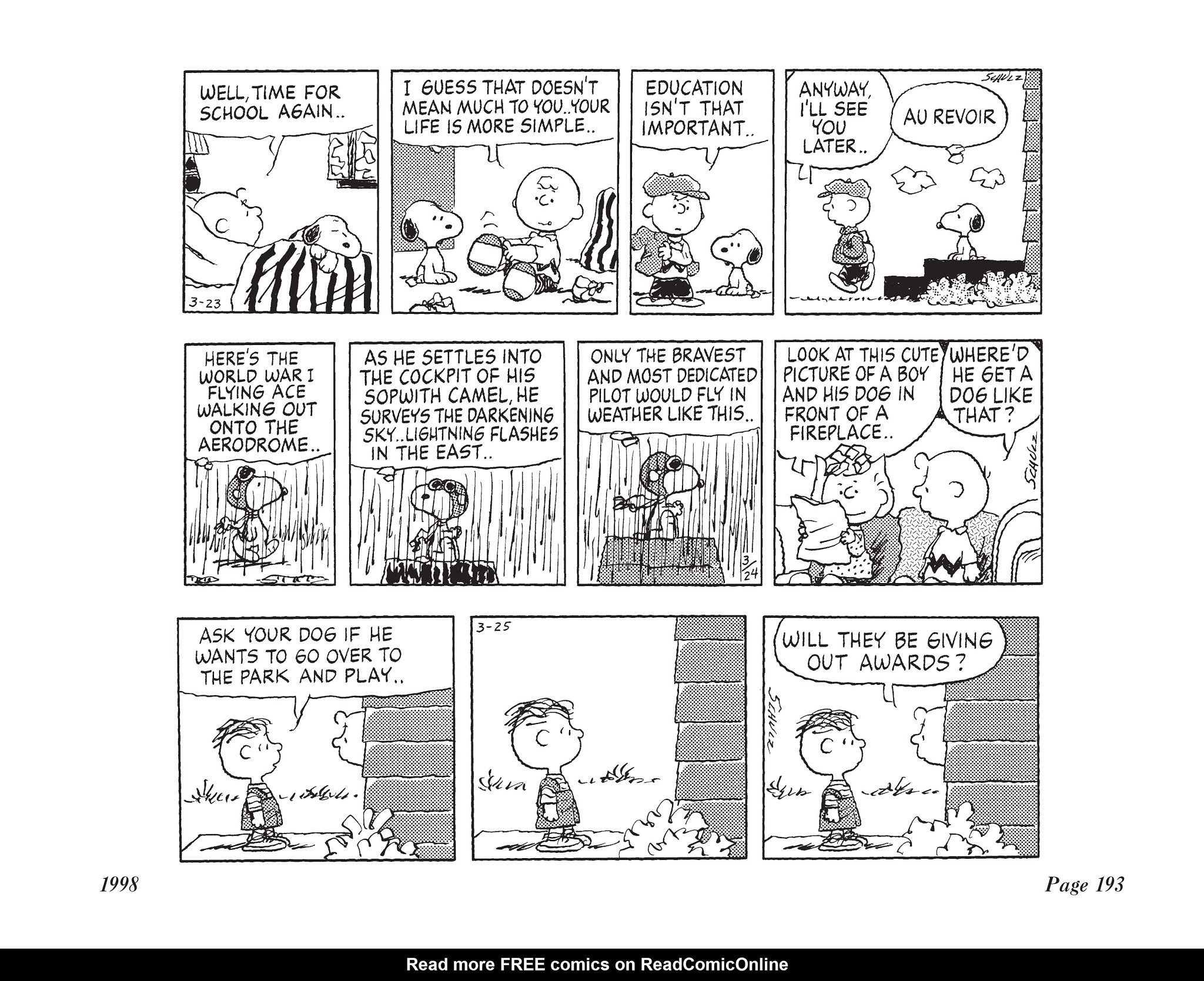 Read online The Complete Peanuts comic -  Issue # TPB 24 - 206