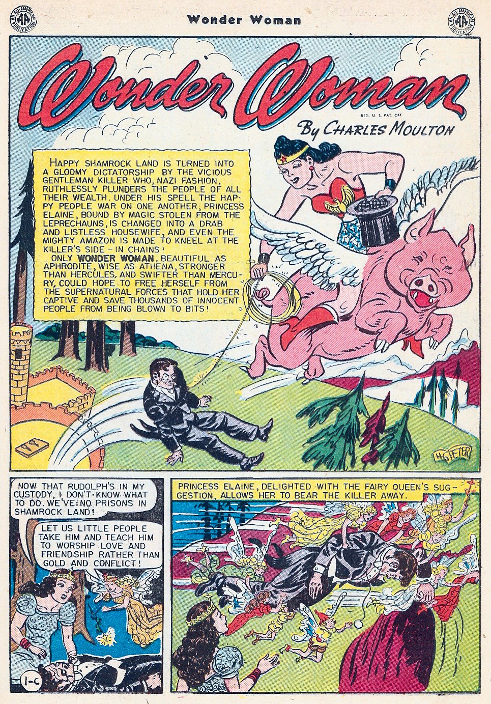 Read online Wonder Woman (1942) comic -  Issue #14 - 33