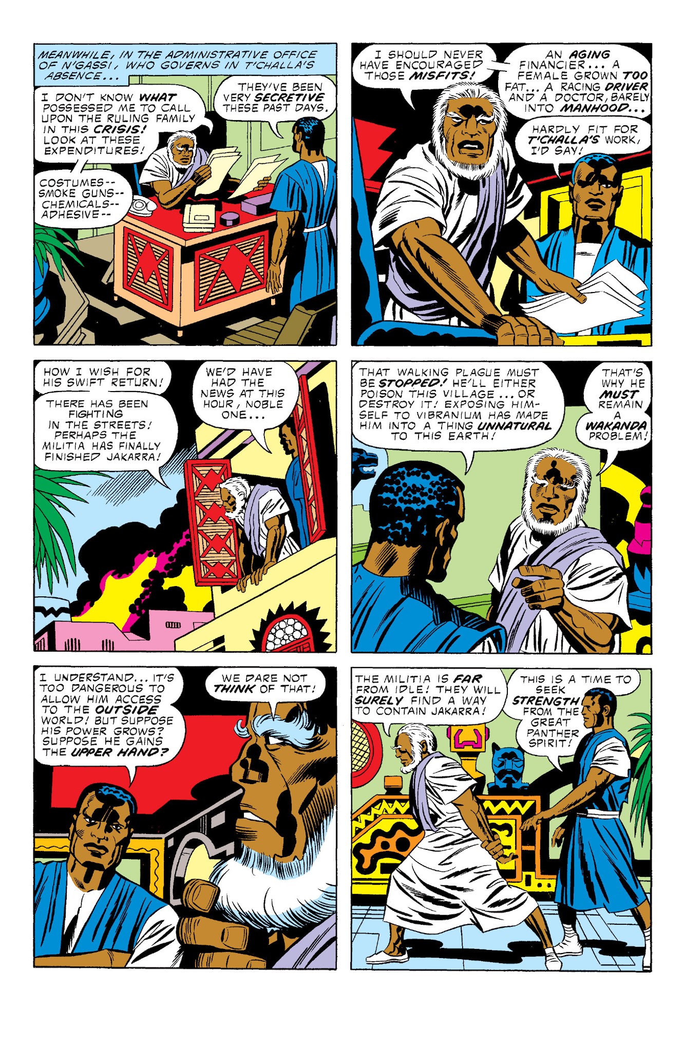Read online Marvel Masterworks: The Black Panther comic -  Issue # TPB 2 - 156
