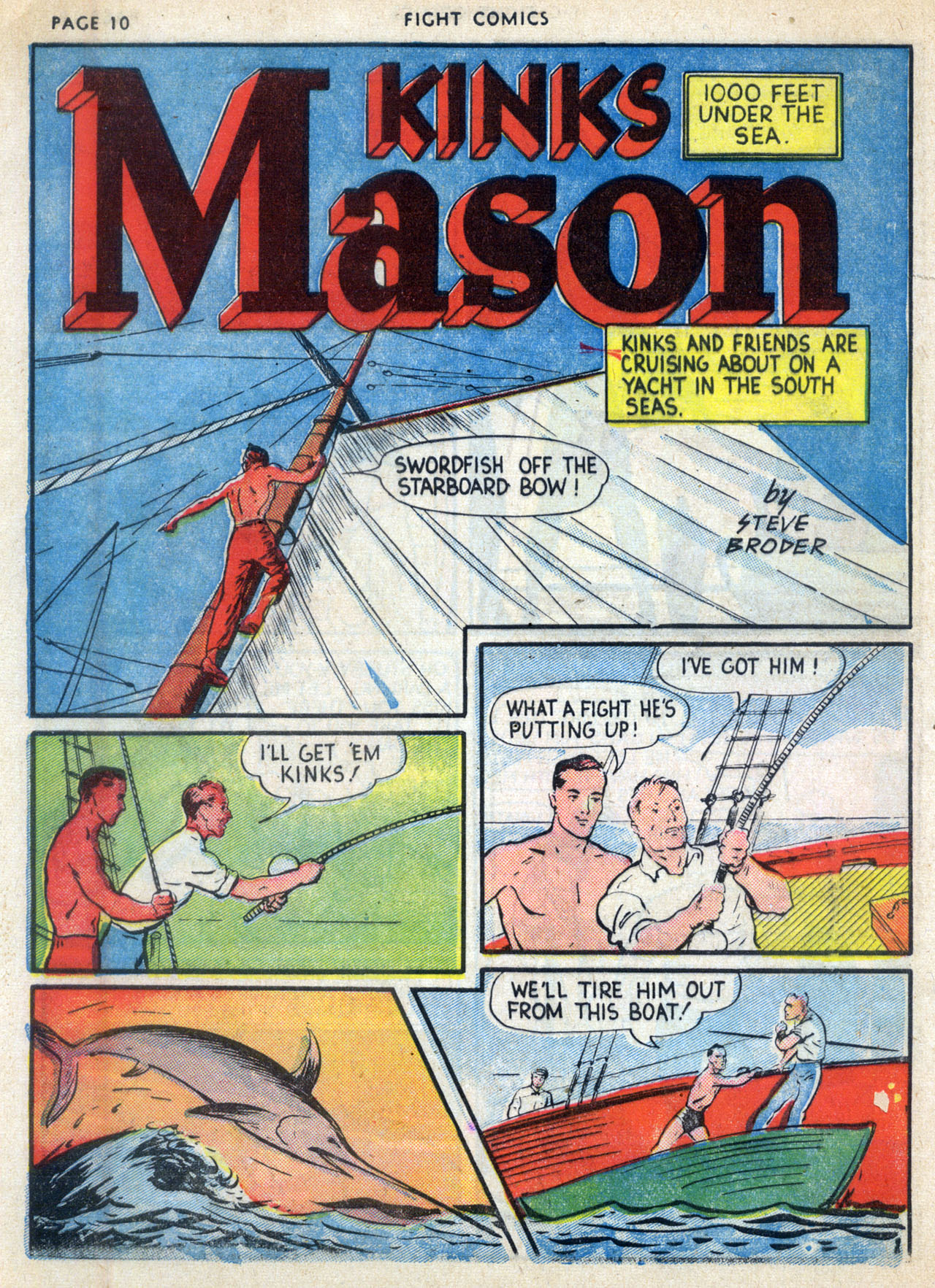 Read online Fight Comics comic -  Issue #4 - 12