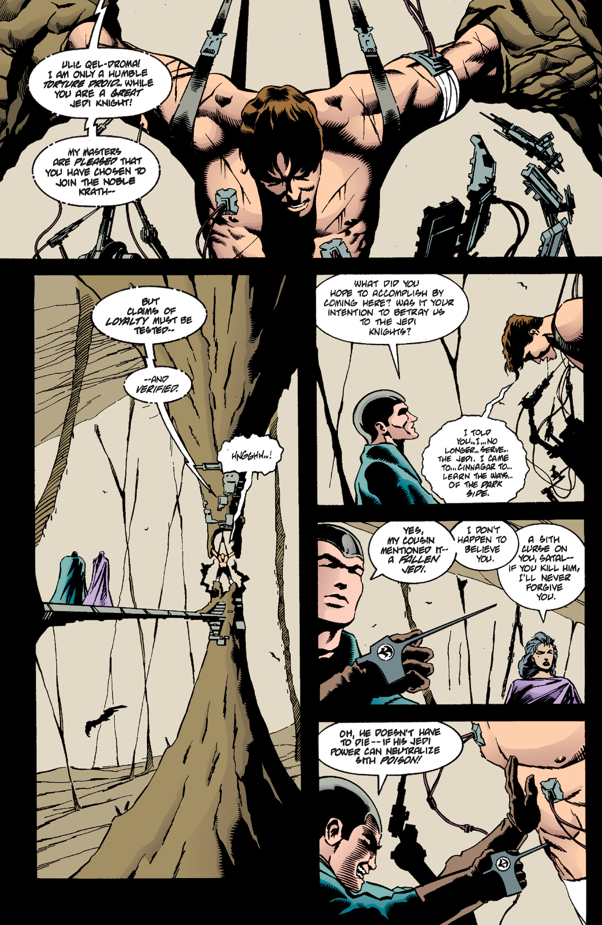 Read online Star Wars: Tales of the Jedi - Dark Lords of the Sith comic -  Issue #5 - 5