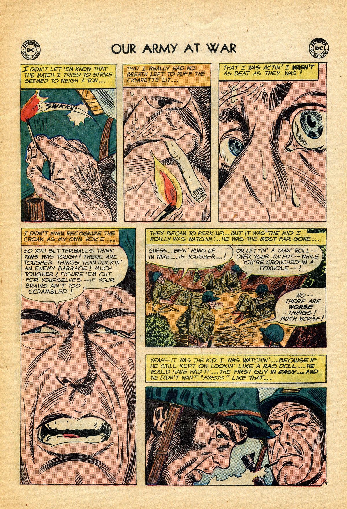 Read online Our Army at War (1952) comic -  Issue #88 - 7