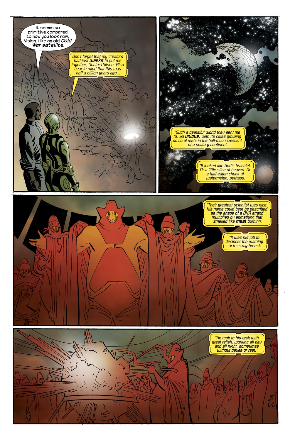 Read online Ultimate Vision comic -  Issue #0 - 8