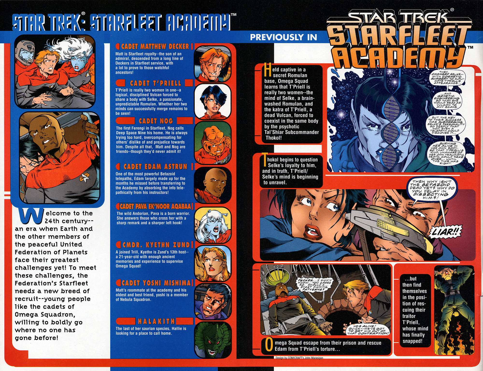 Read online Star Trek: Starfleet Academy (1996) comic -  Issue #17 - 3