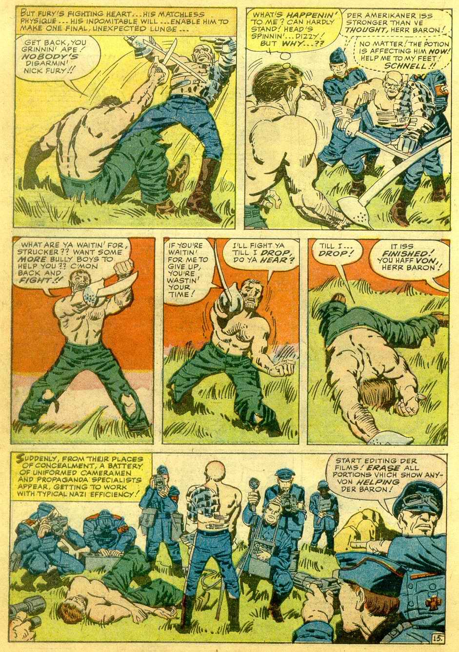 Read online Sgt. Fury comic -  Issue # _Annual 1 - 62