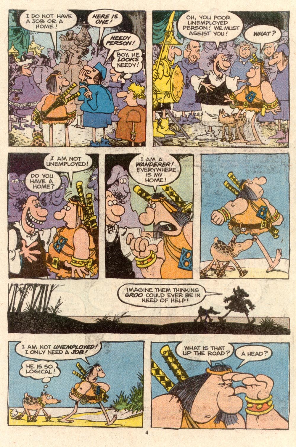 Read online Sergio Aragonés Groo the Wanderer comic -  Issue #60 - 4