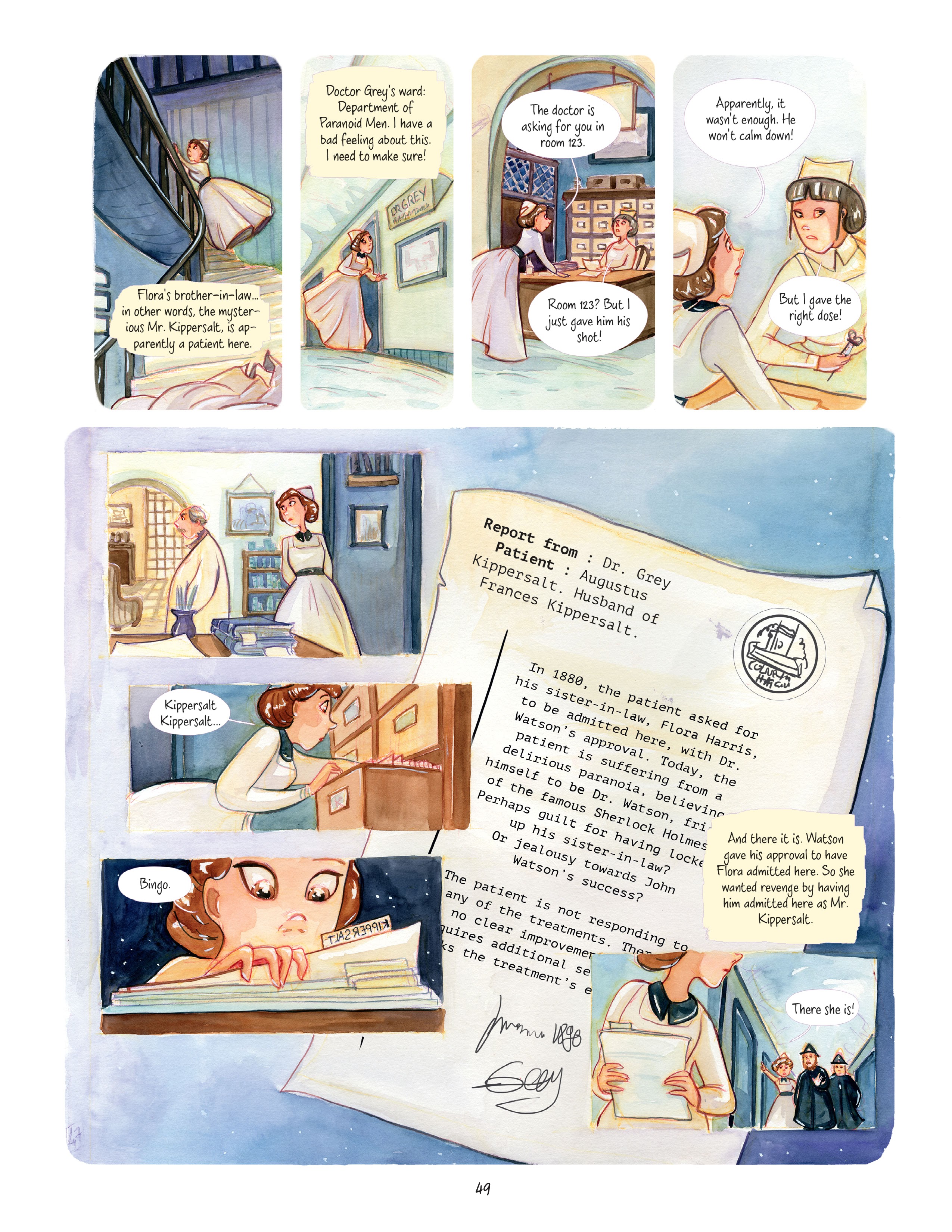 Read online An Enola Holmes Mystery comic -  Issue #3 - 48