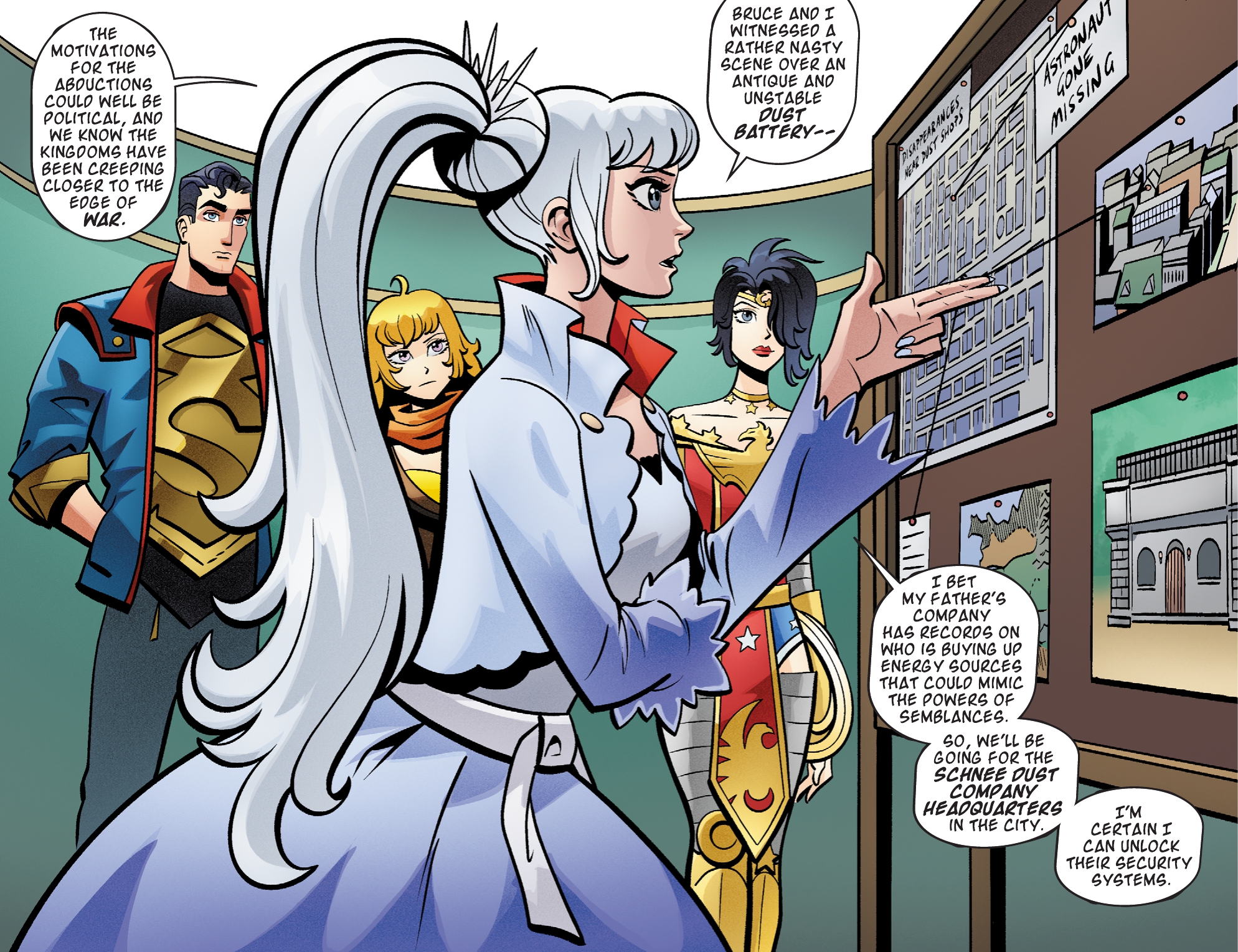 Read online RWBY/Justice League comic -  Issue #4 - 19