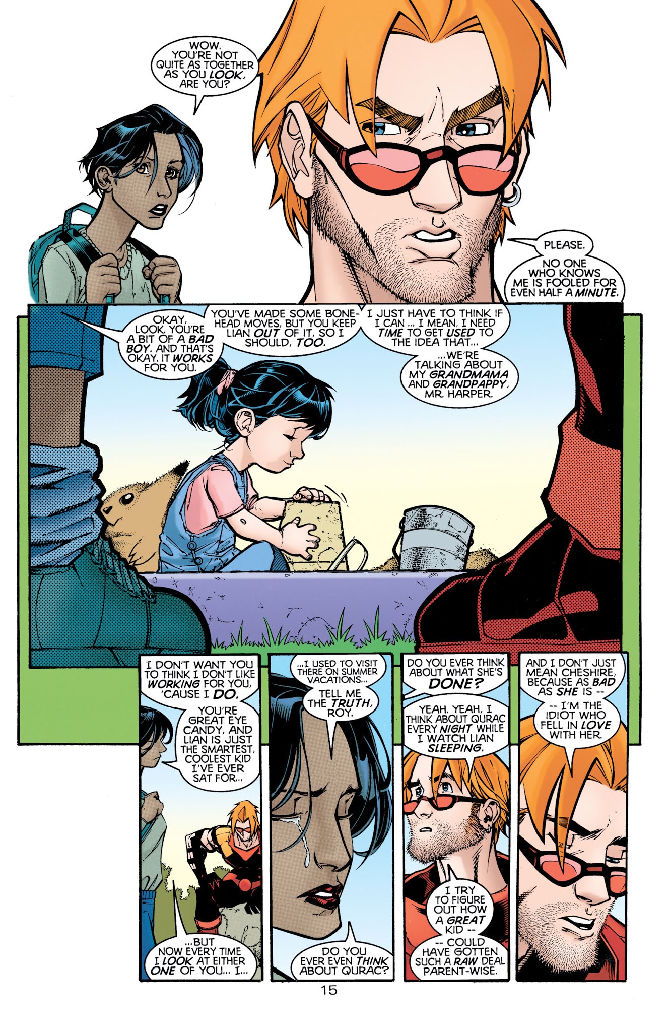 Read online The Titans (1999) comic -  Issue #9 - 16