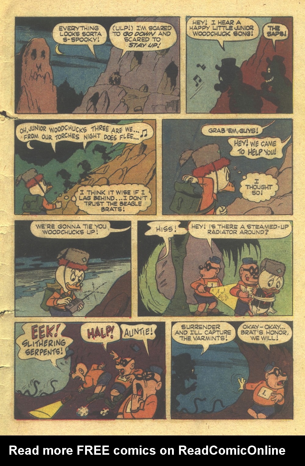 Read online Huey, Dewey, and Louie Junior Woodchucks comic -  Issue #1 - 33
