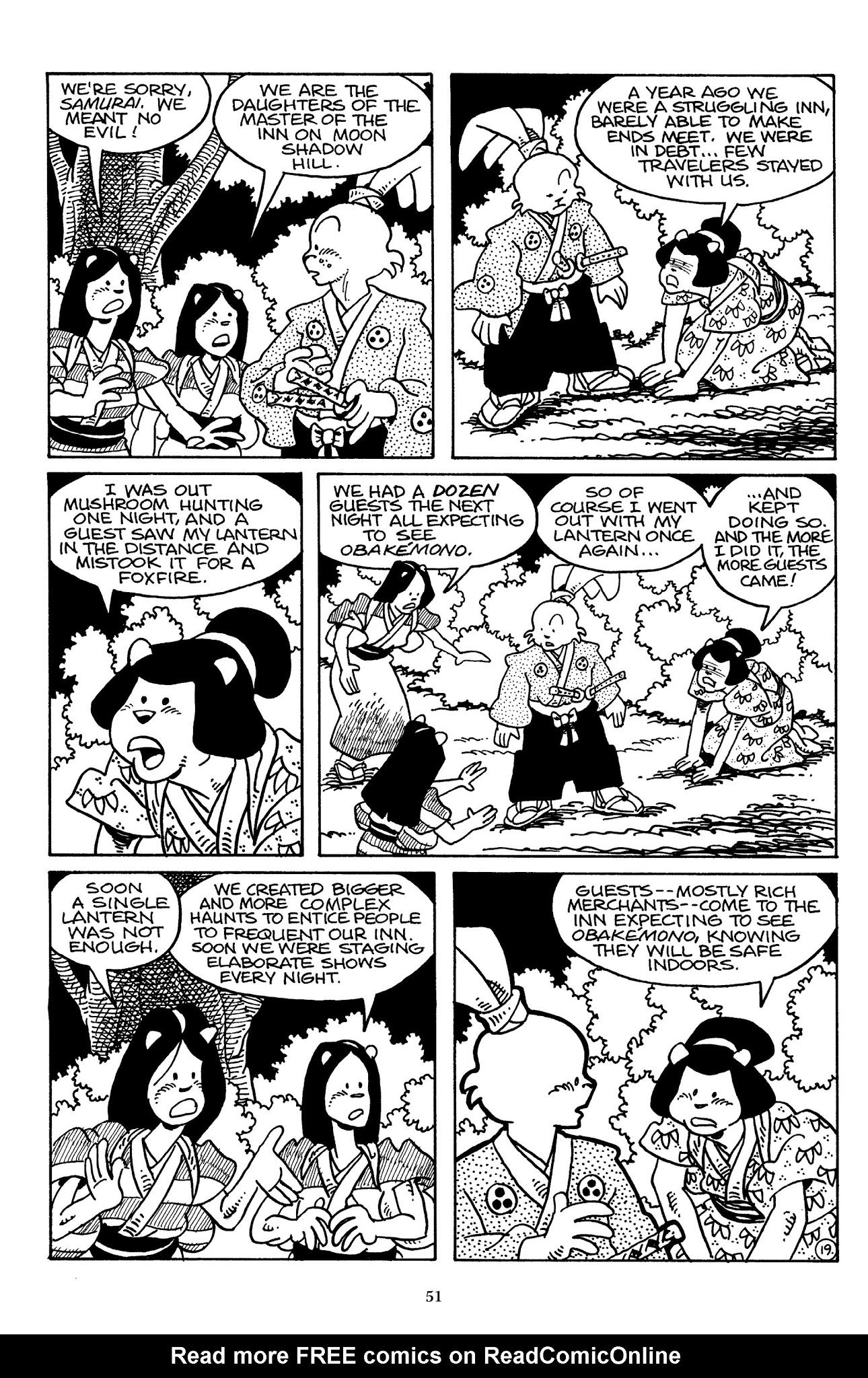 Read online The Usagi Yojimbo Saga comic -  Issue # TPB 3 - 50