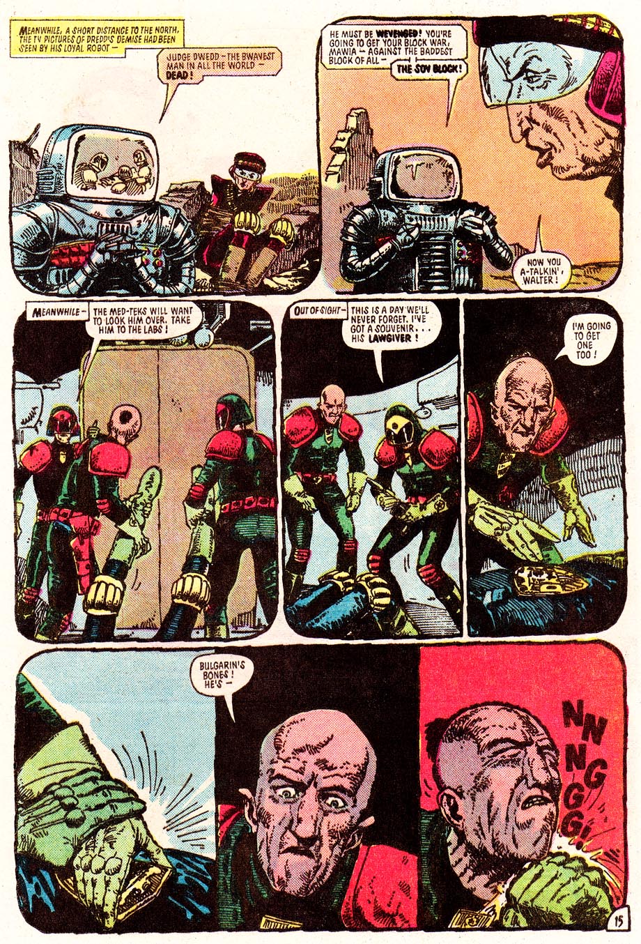 Read online Judge Dredd (1983) comic -  Issue #23 - 15