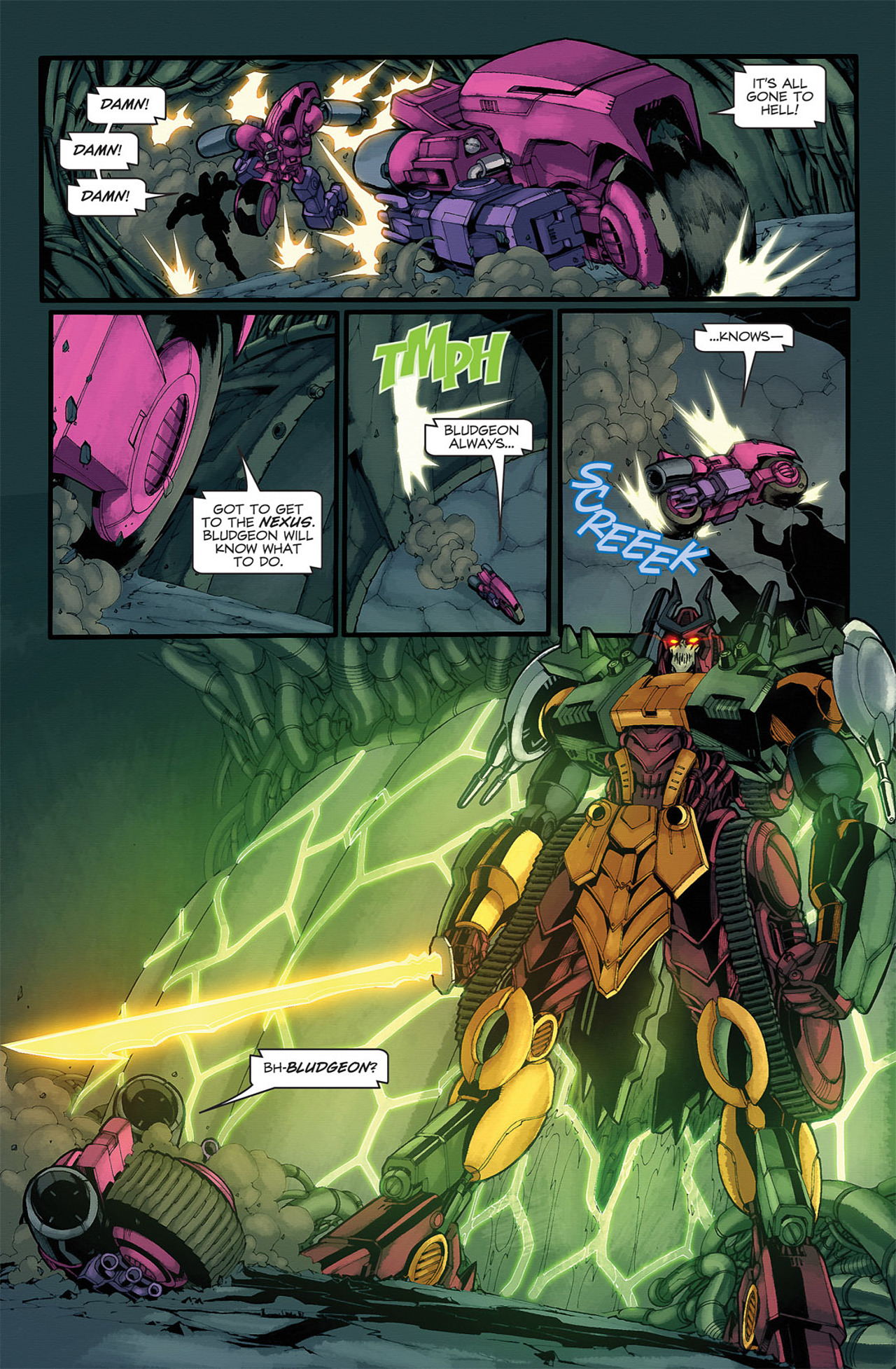 Read online The Transformers: Stormbringer comic -  Issue #3 - 17