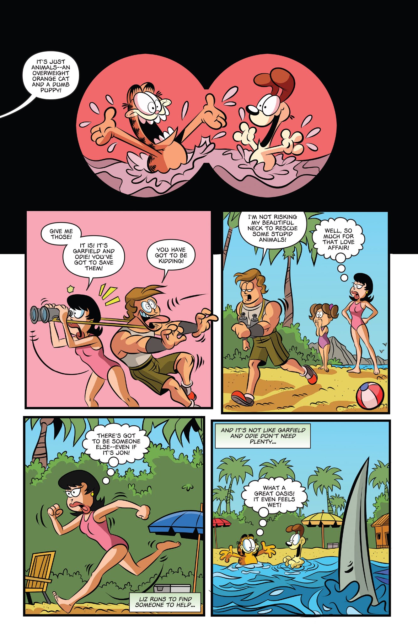 Read online Garfield 2018 Vacation Time Blues comic -  Issue # Full - 18