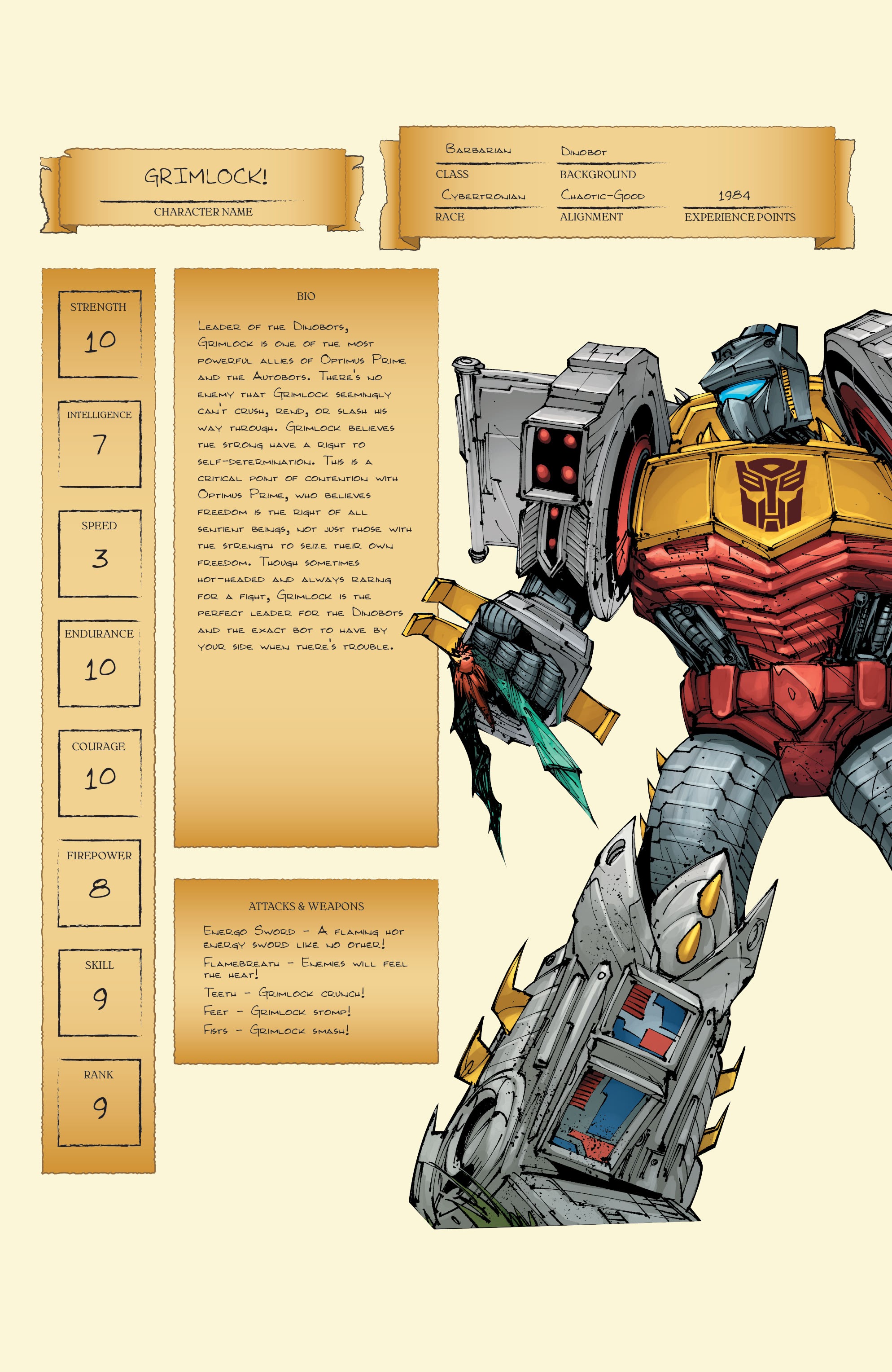 Read online Transformers: King Grimlock comic -  Issue #1 - 29