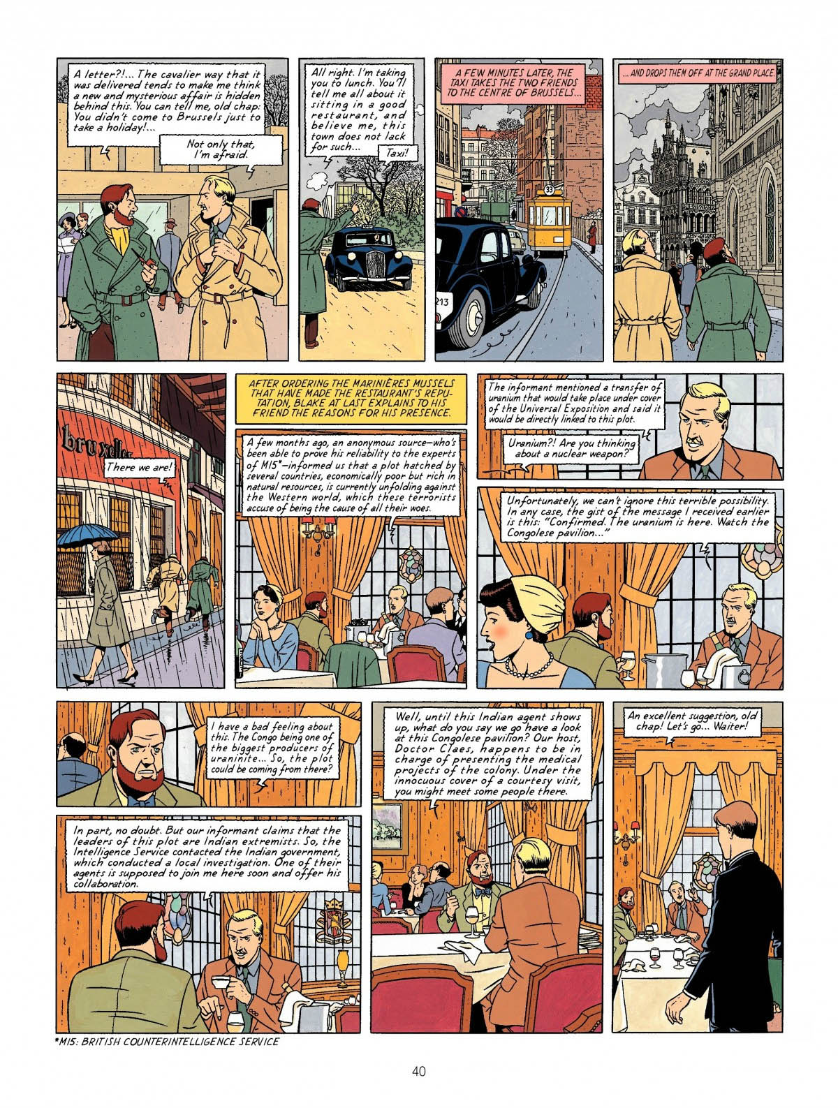 Read online The Adventures of Blake & Mortimer comic -  Issue #9 - 42