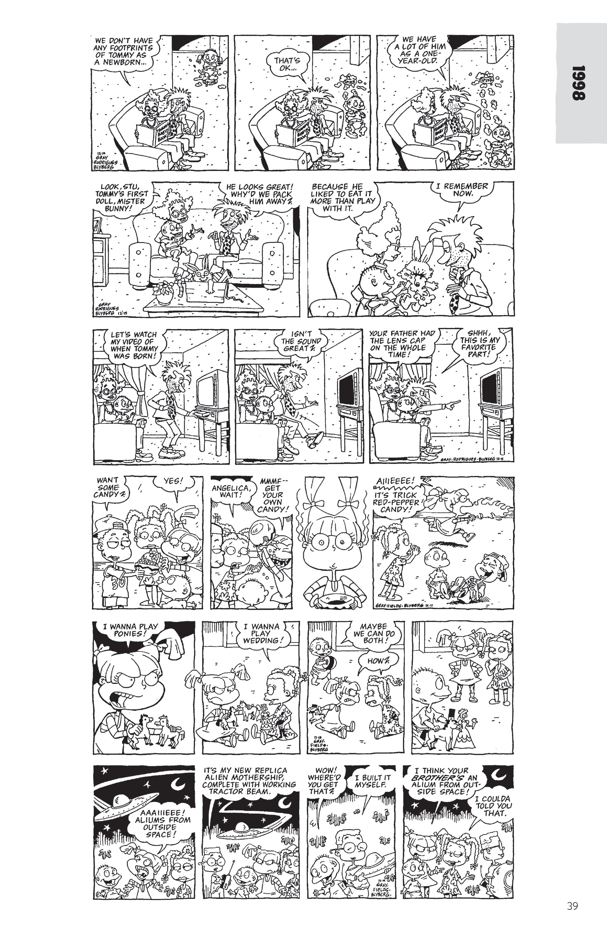 Read online Rugrats: The Newspaper Strips comic -  Issue # TPB (Part 1) - 38