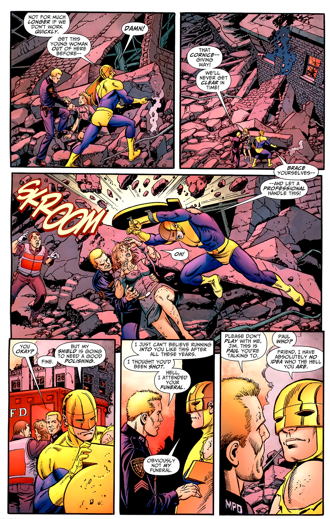 Read online DC Universe: Legacies comic -  Issue #6 - 6