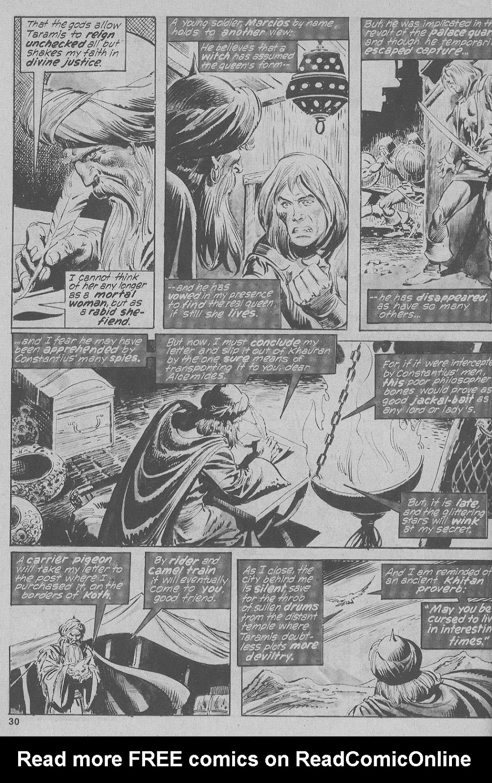 The Savage Sword Of Conan issue 5 - Page 30