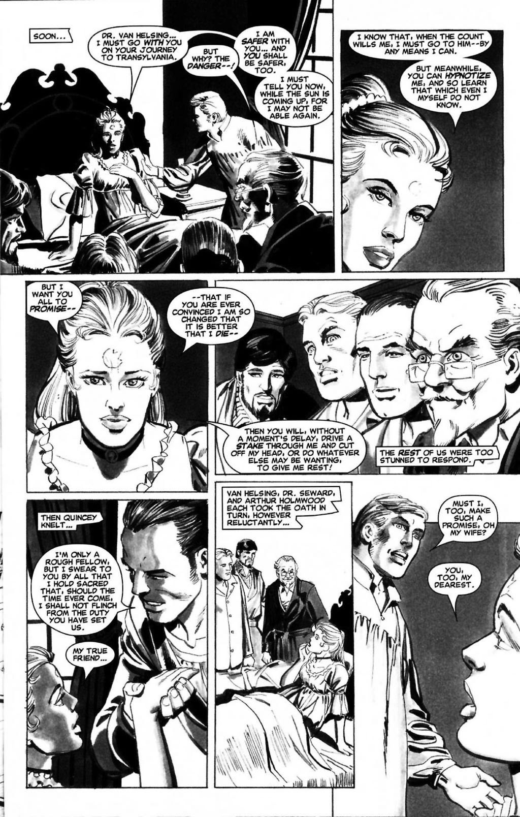 Read online Stoker's Dracula comic -  Issue #4 - 21