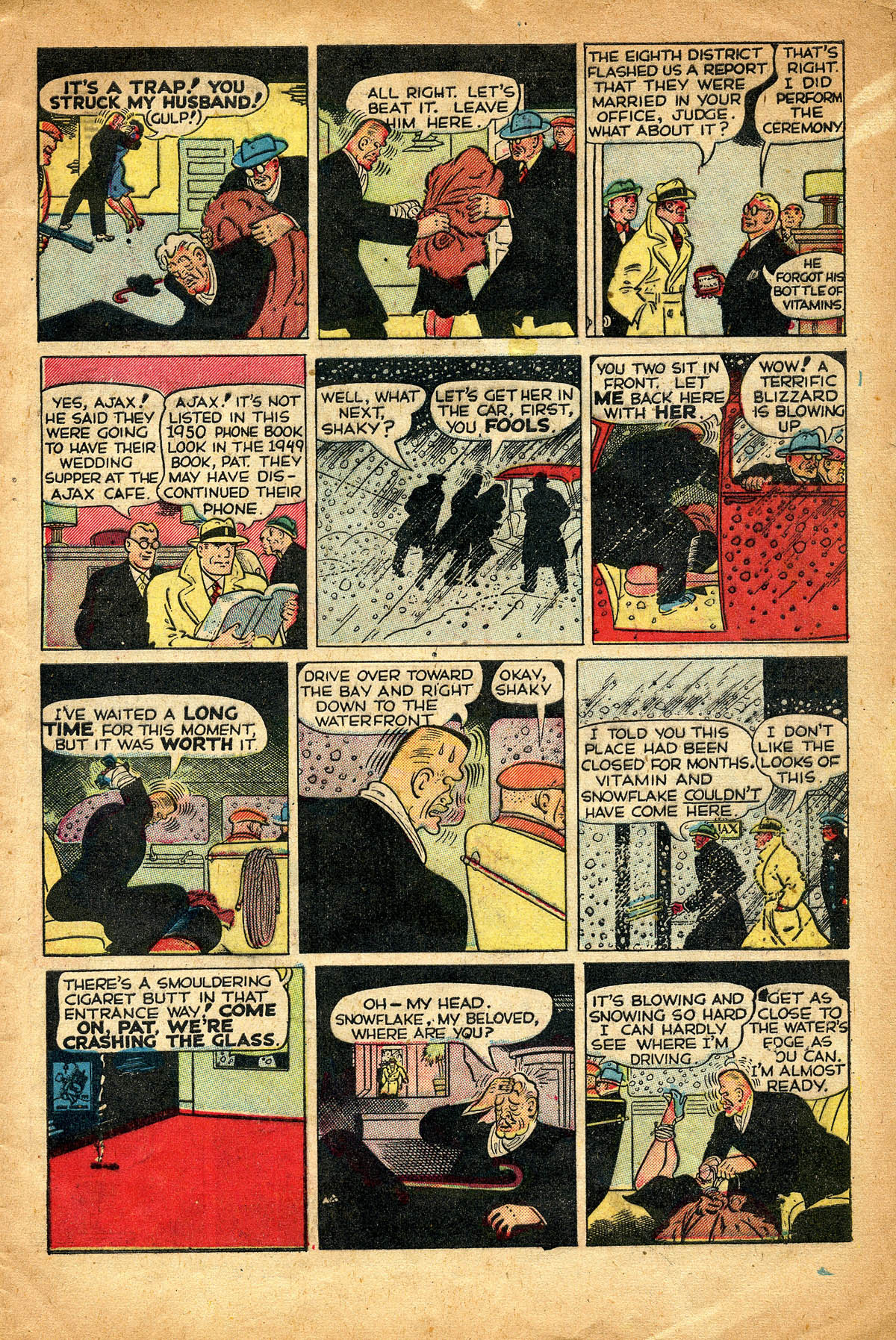Read online Dick Tracy comic -  Issue #32 - 9
