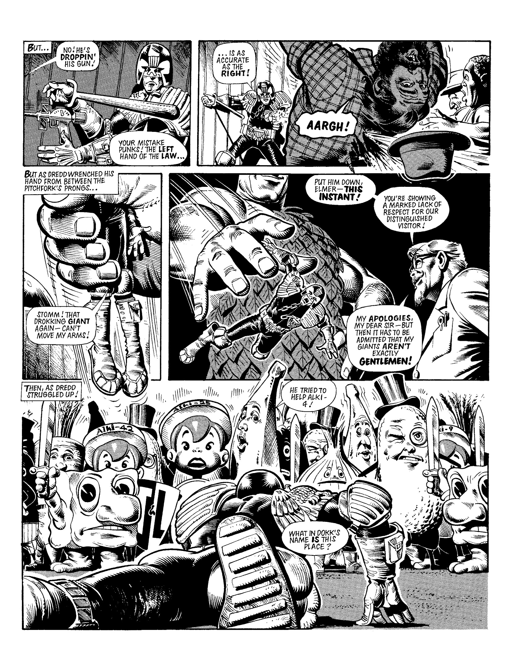 Read online Judge Dredd: The Cursed Earth Uncensored comic -  Issue # TPB - 117