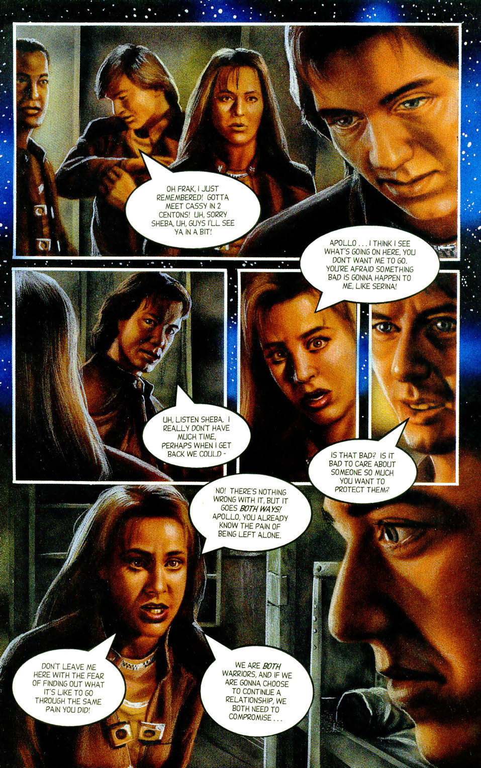 Read online Battlestar Galactica (1997) comic -  Issue #1 - 18
