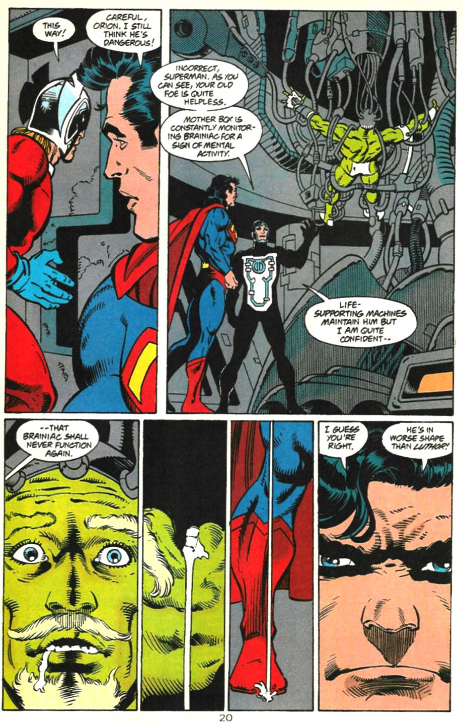 Read online Superman (1987) comic -  Issue #95 - 21