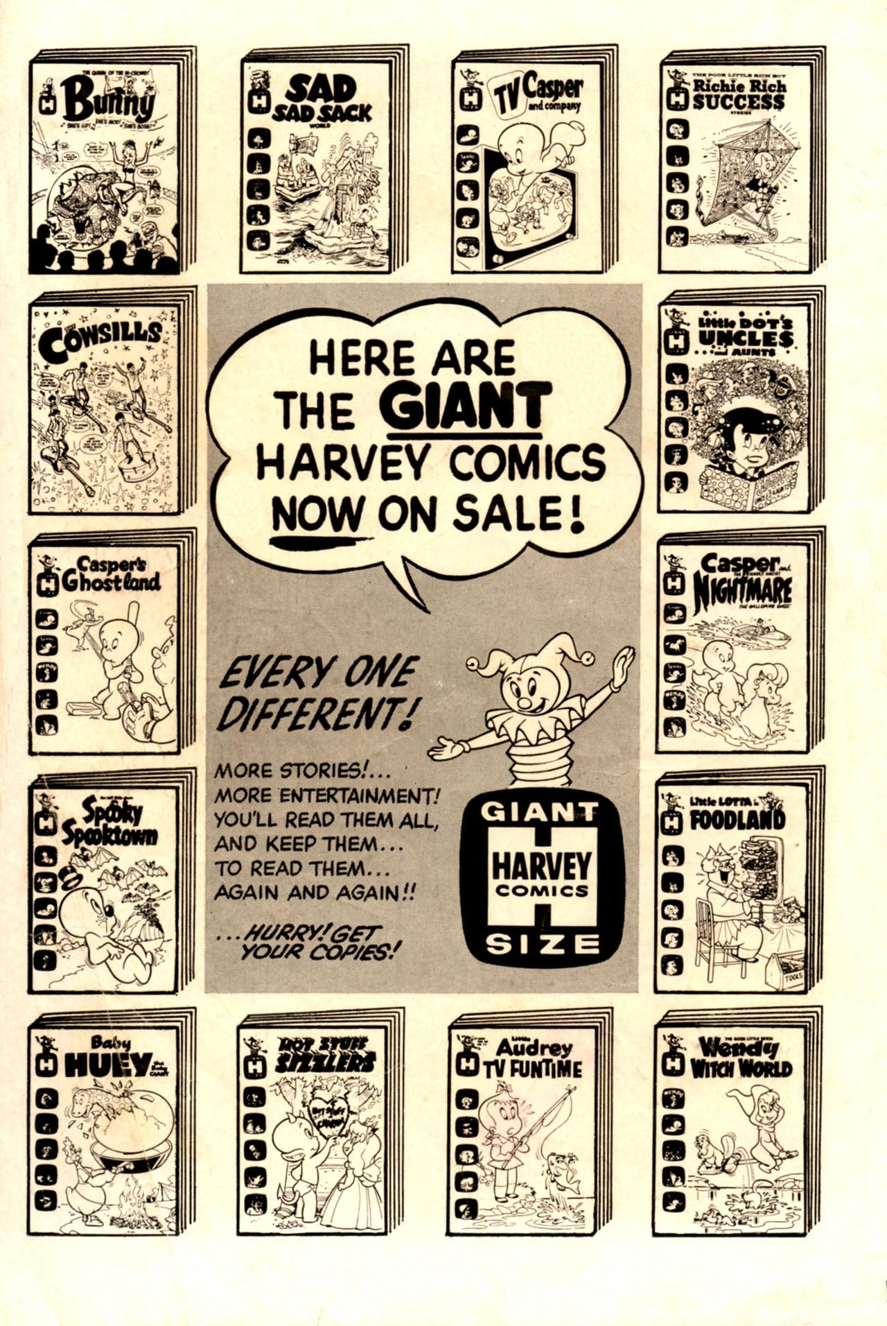 Read online Little Audrey And Melvin comic -  Issue #37 - 2