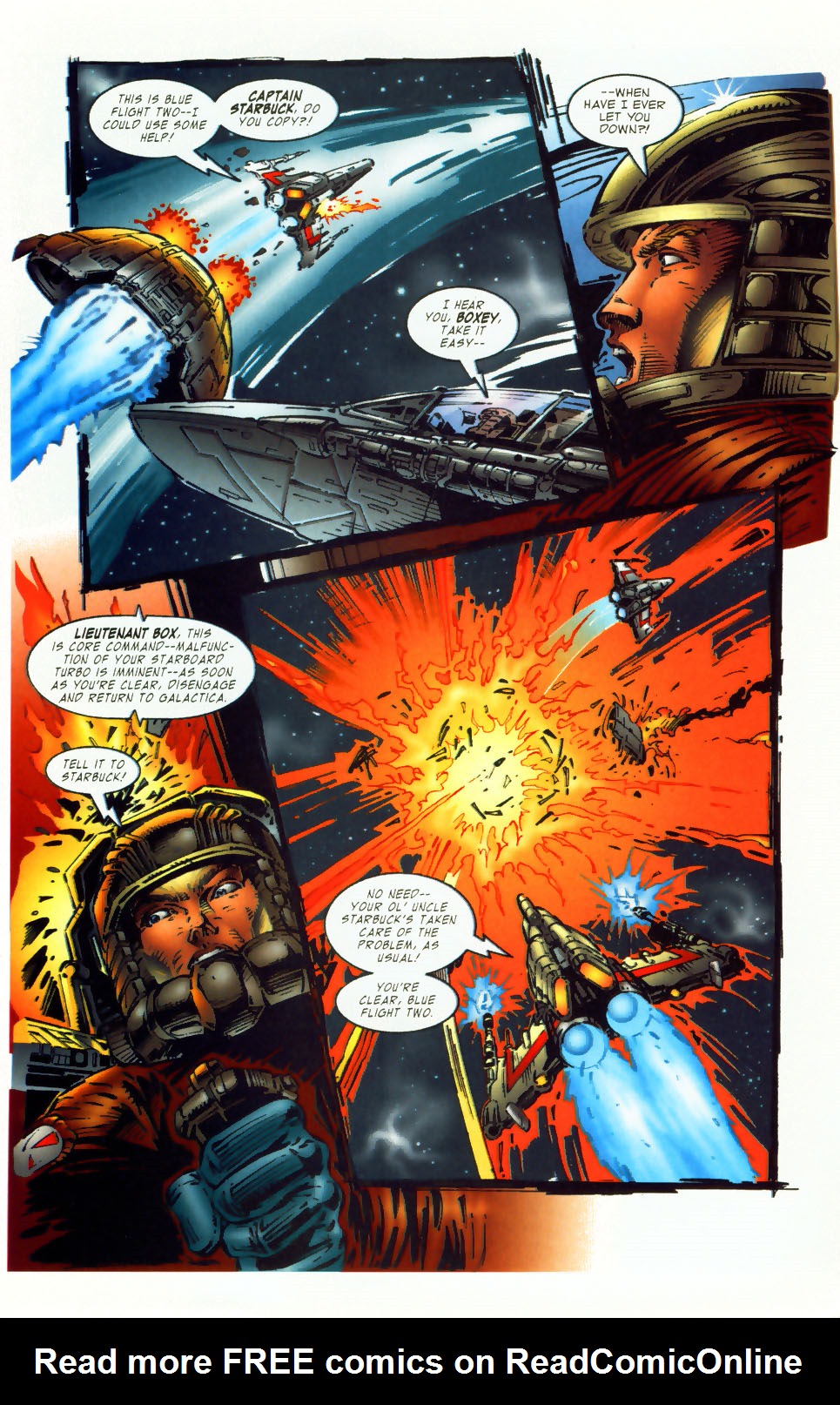Read online Battlestar Galactica (1995) comic -  Issue #1 - 9