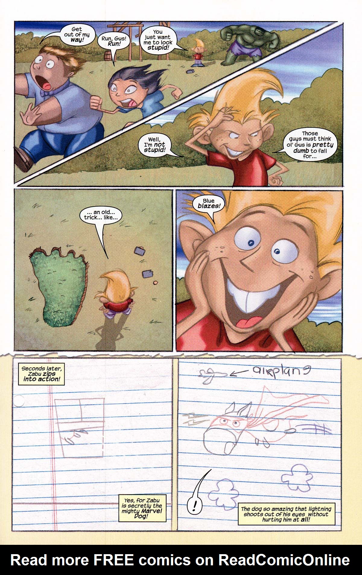 Read online Marvelous Adventures of Gus Beezer comic -  Issue # Hulk - 18