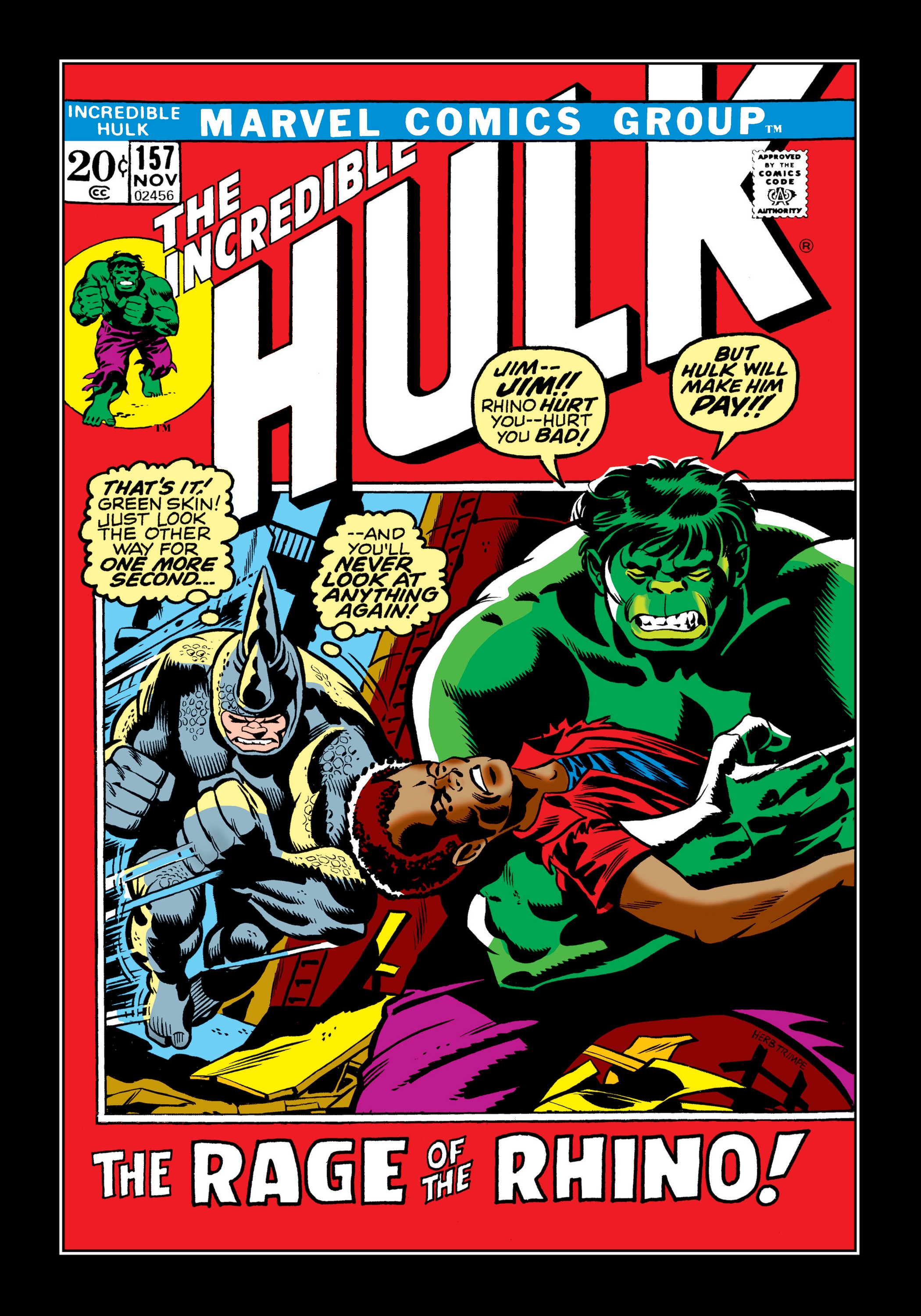 Read online Marvel Masterworks: The Incredible Hulk comic -  Issue # TPB 9 (Part 1) - 9